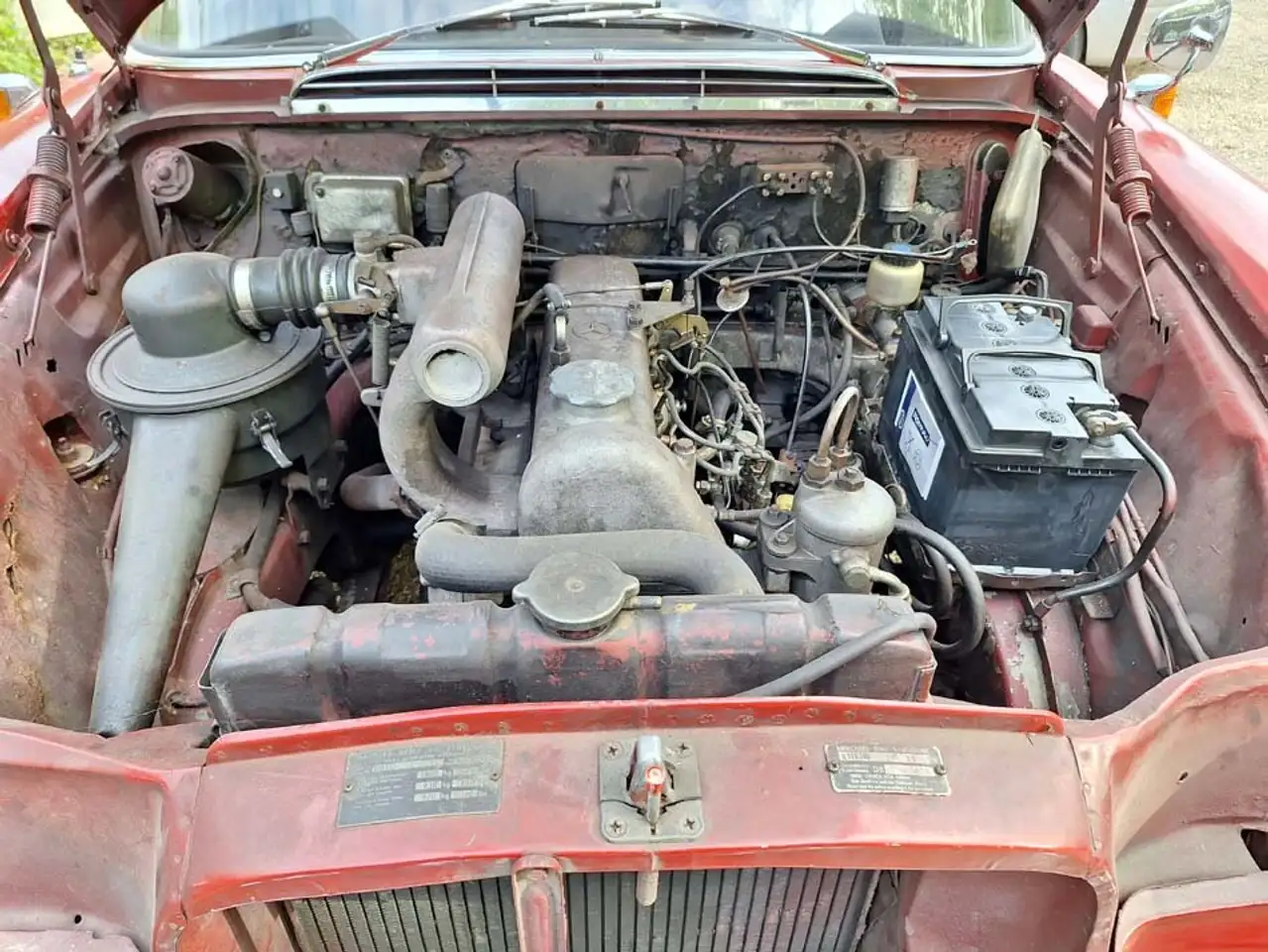 Mercedes-Benz 190 Diesel W110 Heckflosse, foto 12