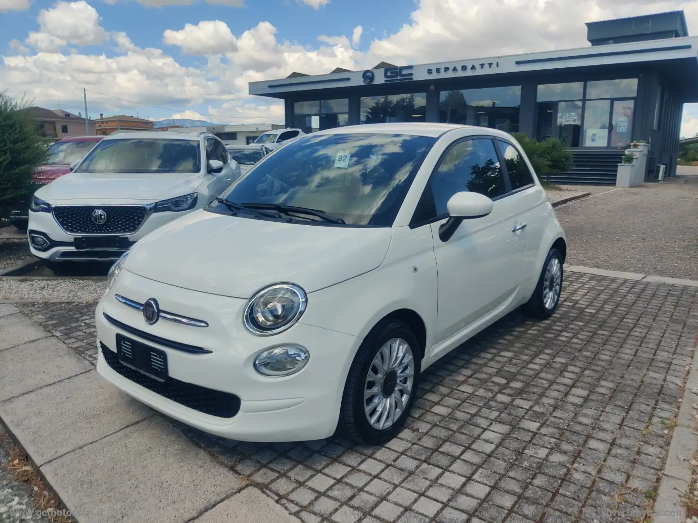 Fiat 500 1.0 Hybrid Cult Wit - 1