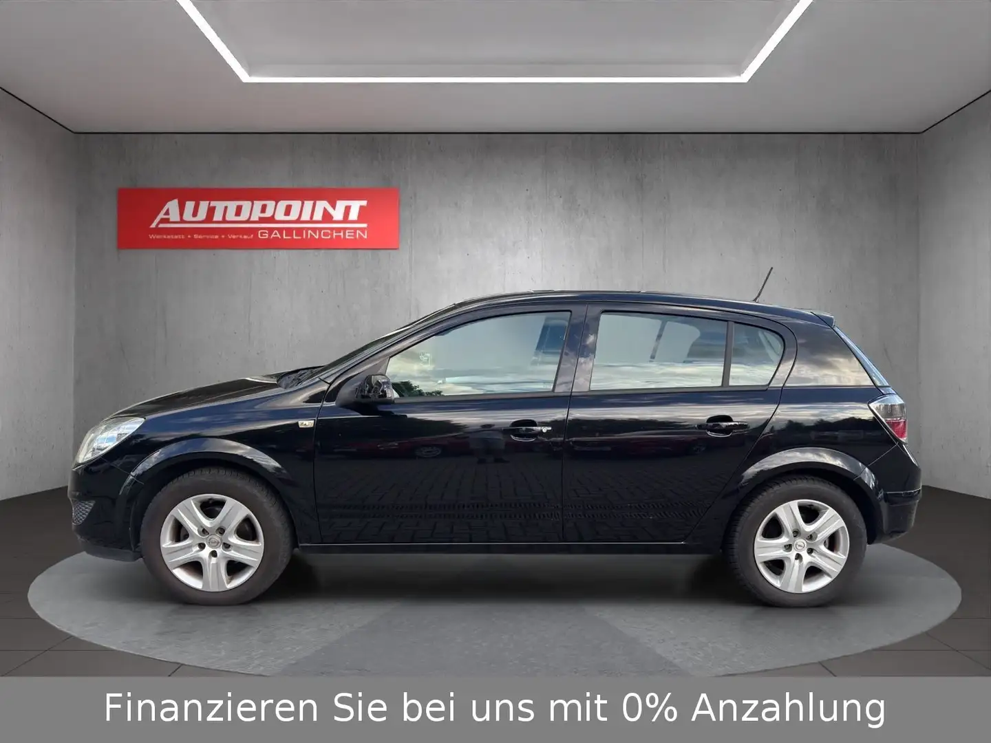 Opel Astra H 1.6 Lim. Edition aus 1.Hand Garagenwagen Negro - 2