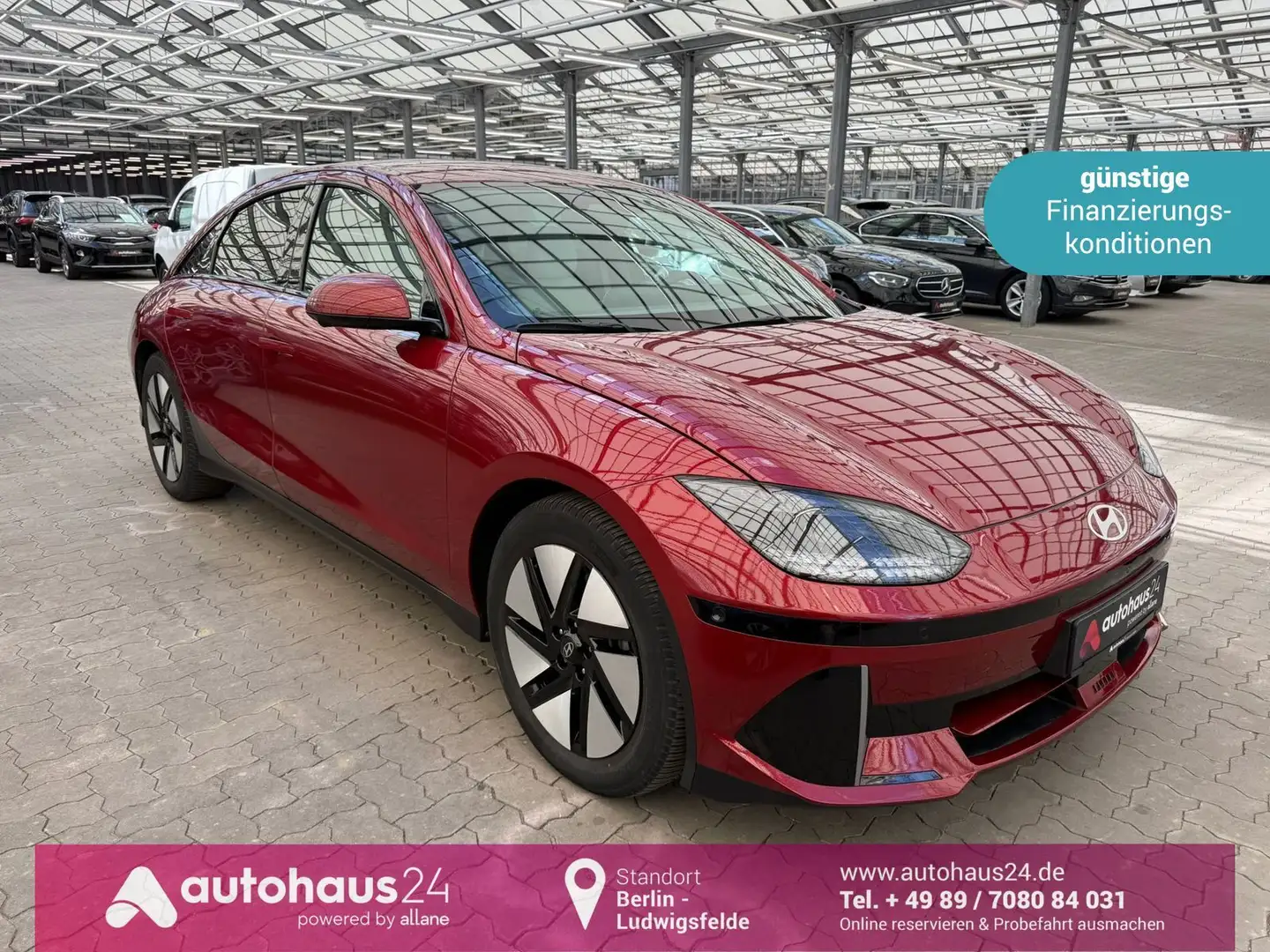 Hyundai IONIQ 6 Uniq LED|Navi|ACC|Sitz-Paket|Bose Rosso - 1