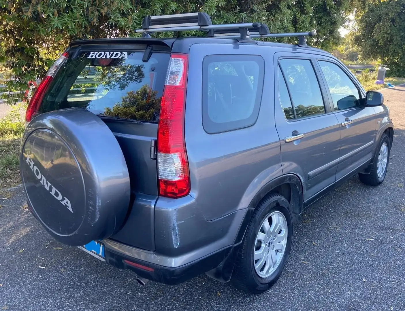 Honda CR-V II 2005 2.2 ctdi ES 4X4 SOLI 63.000KM Srebrny - 2