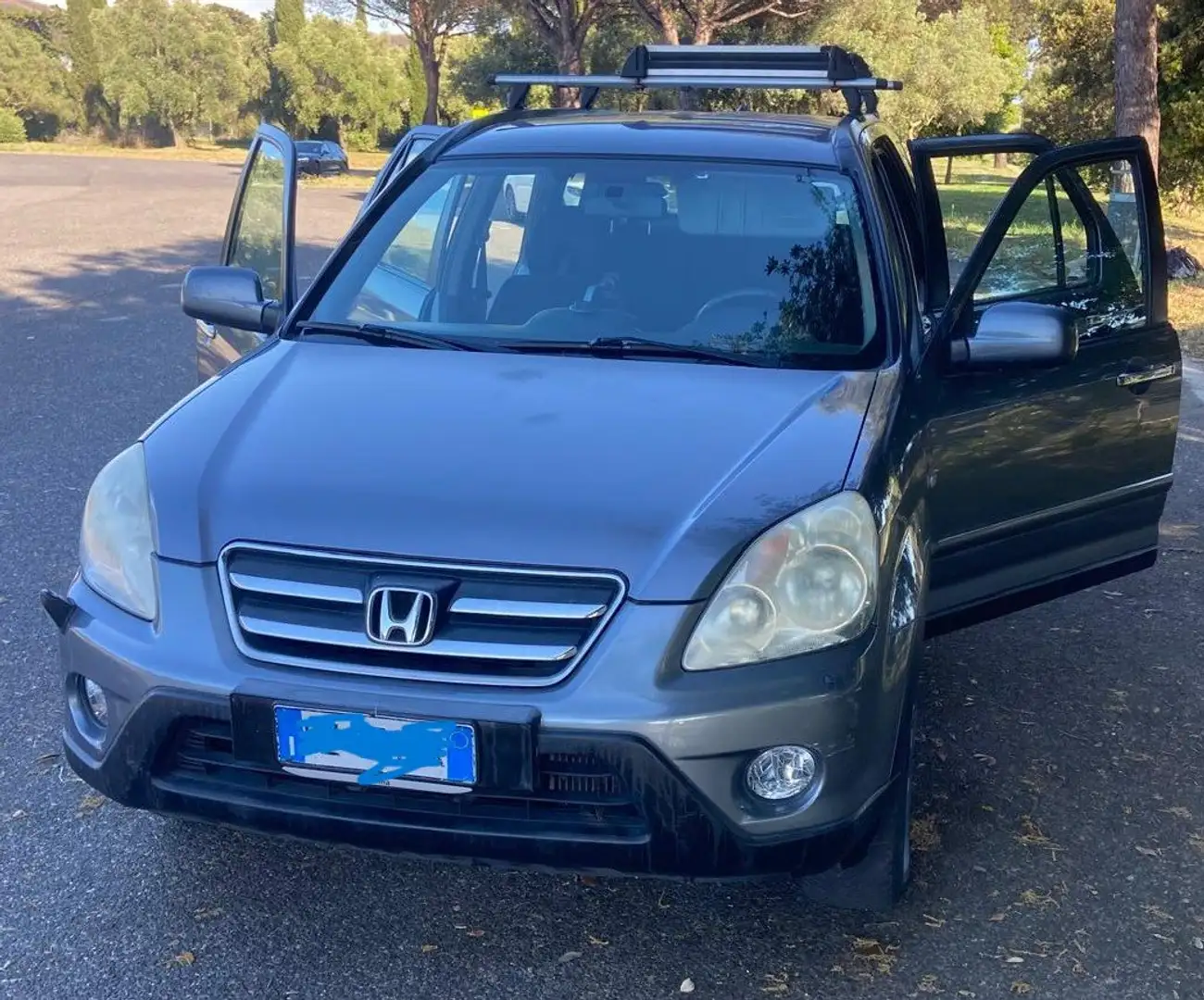Honda CR-V II 2005 2.2 ctdi ES 4X4 SOLI 63.000KM Srebrny - 1
