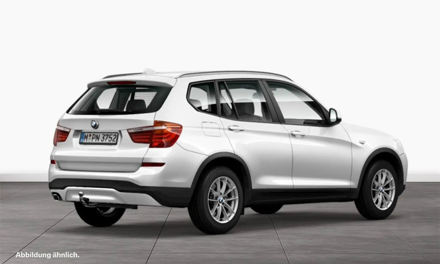 BMW X3 xDrive20d Head-Up HiFi Xenon Navi Bus. AHK Blanc - 2