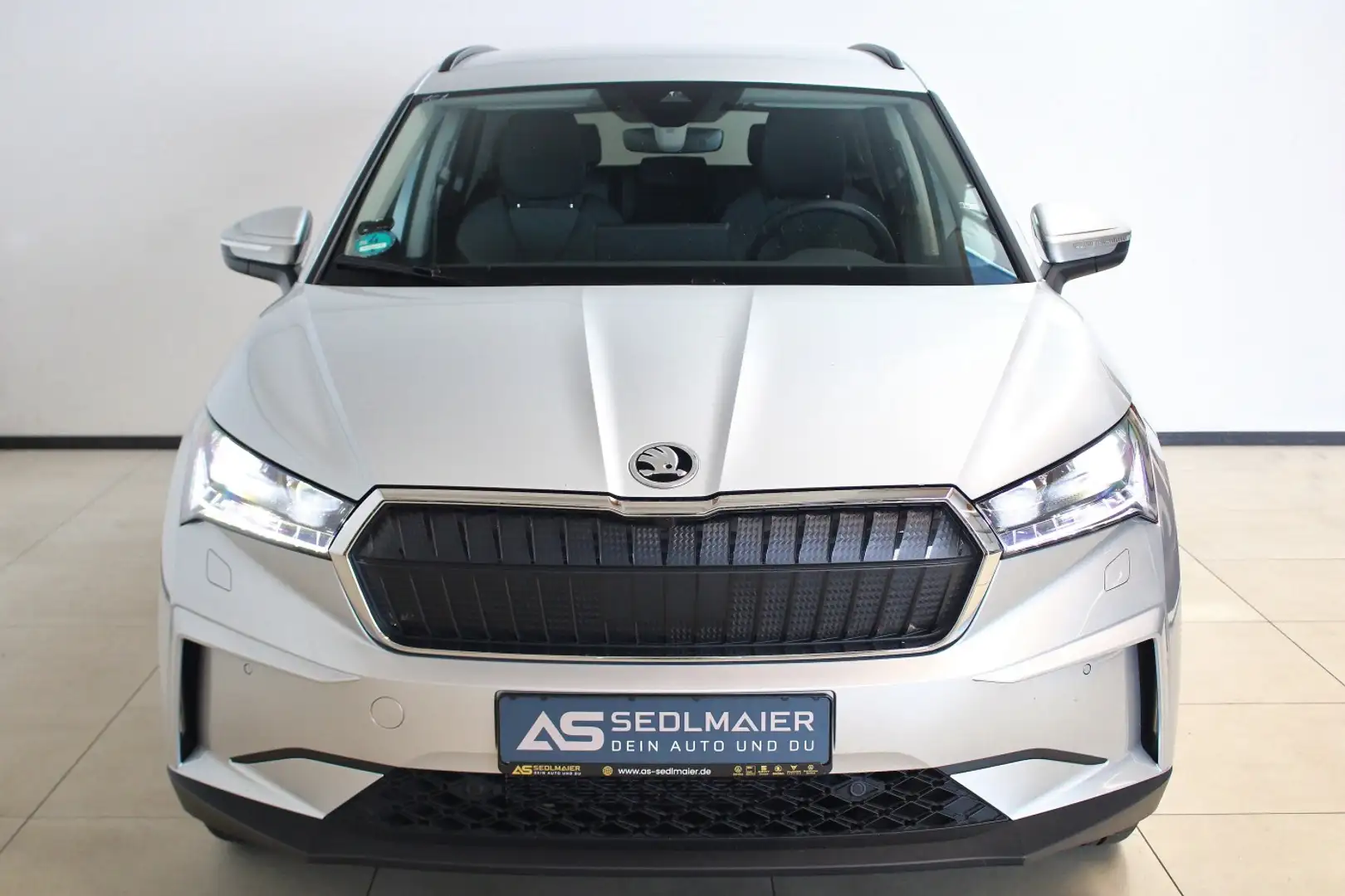 Skoda Enyaq 60 Loft SHZ|ACC|APP|NAV|MATRIX|RCam|WPumpe Silber - 2