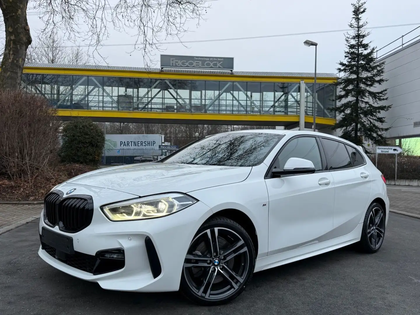 BMW 120 120i Msport auto Bianco - 1