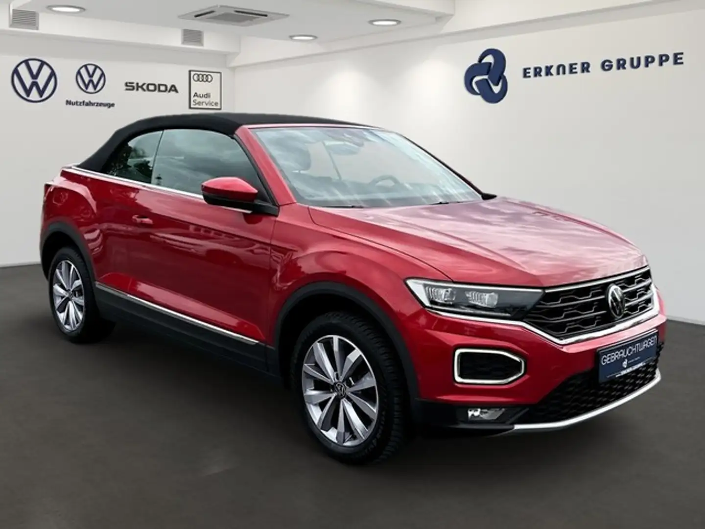 Volkswagen T-Roc Cabriolet 1.5TSI DSG Style ACC+NAVI+DIGI+PARKLN... Red - 2