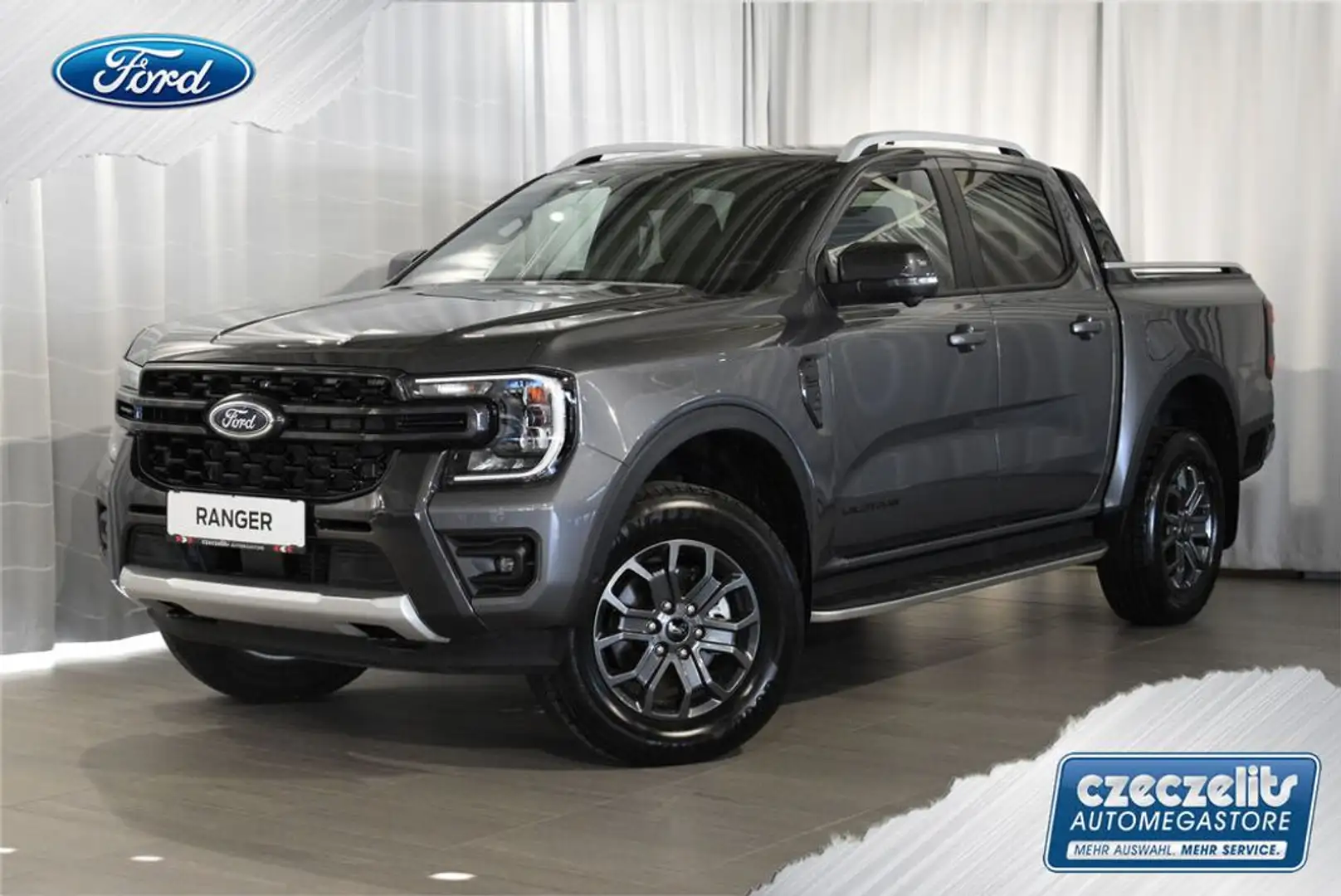 Ford Ranger Wildtrack e-4WD Doppelkabine Grau - 1
