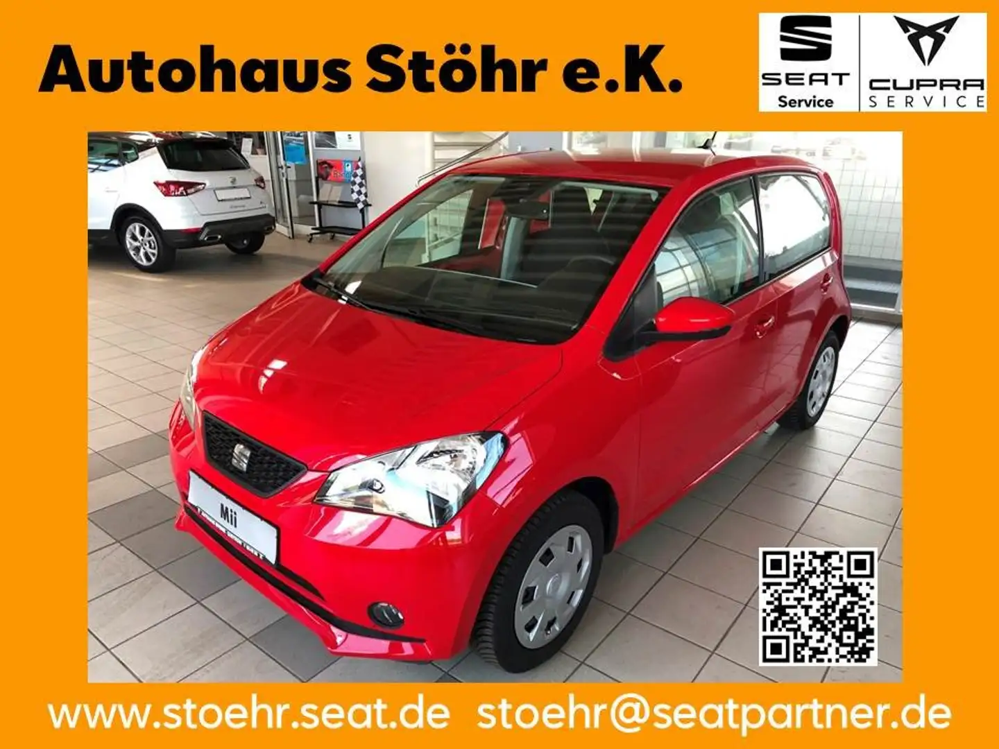 SEAT Mii electric Rosso - 1