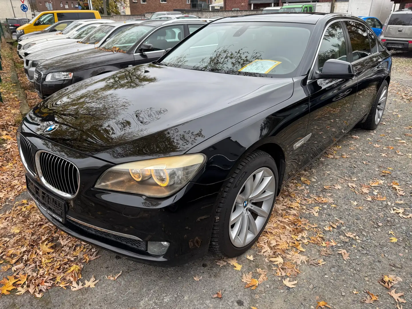BMW 740 740Li Navi Klima Schiebdach Xenon TüvNeu Memory Černá - 1