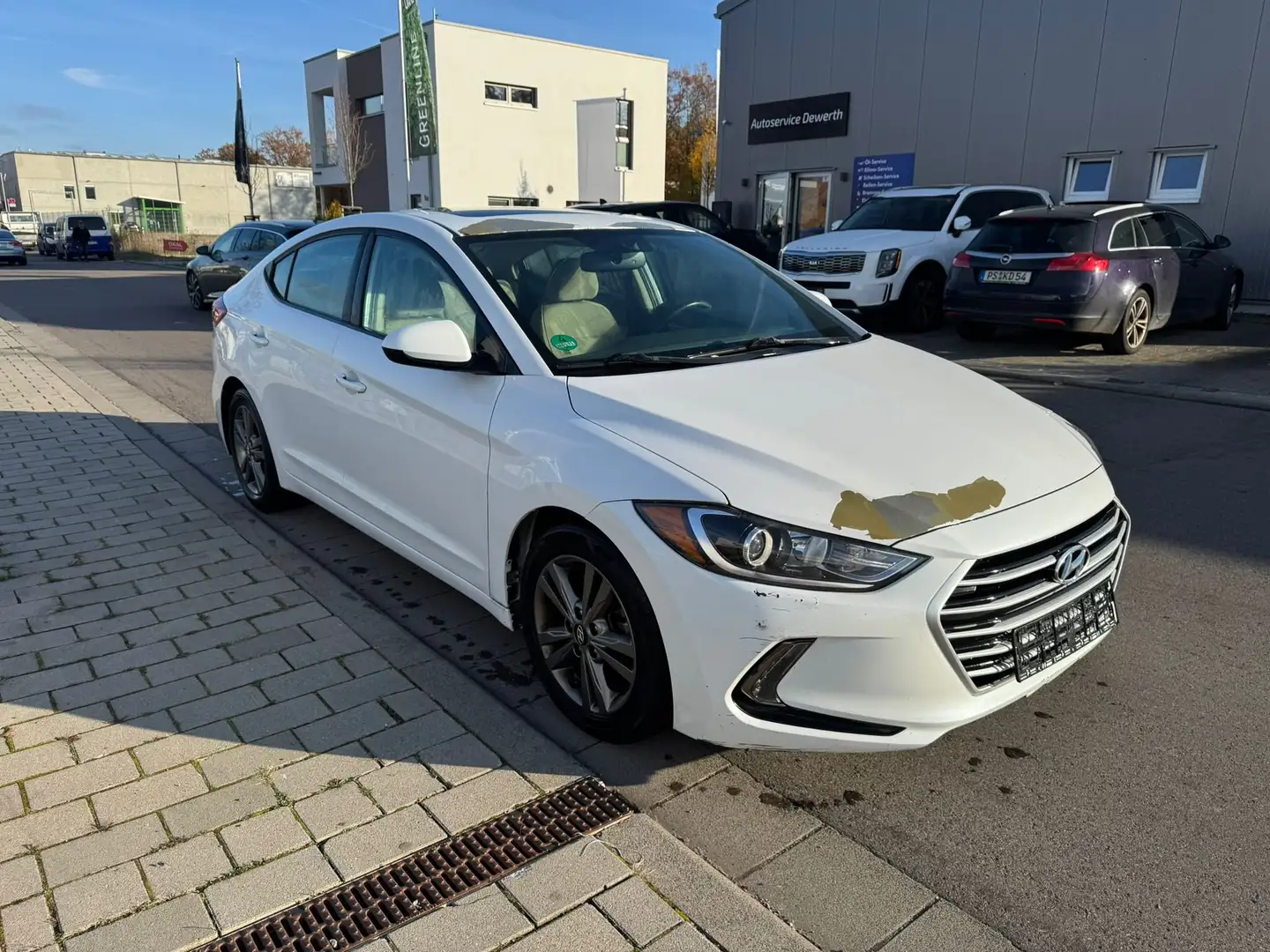 Hyundai ELANTRA Elantra 2.0i Automatik GLS Weiß - 2