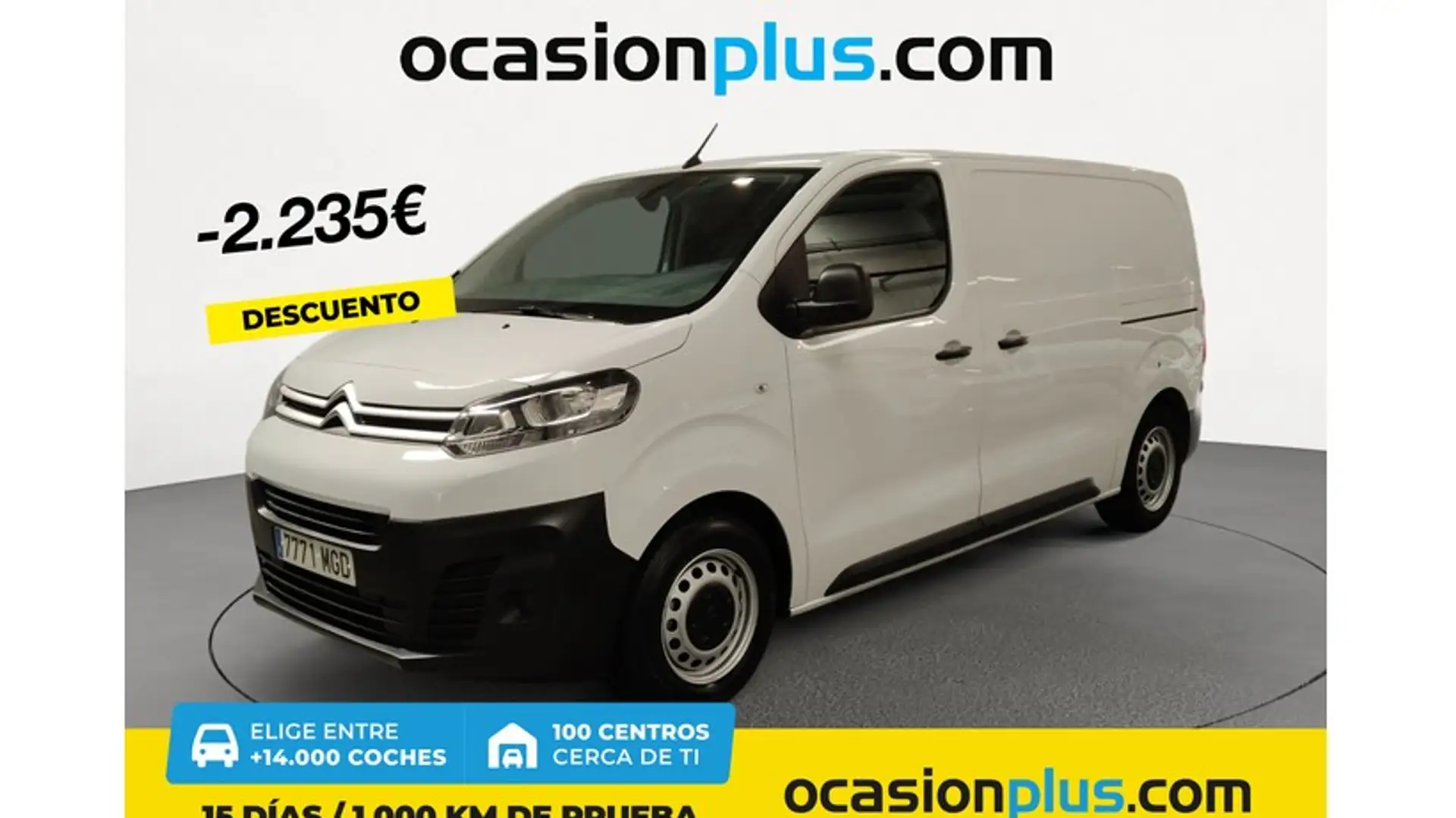 Citroen Jumpy Fg. 1.5 BlueHDI Talla M S&S 120 Blanco - 1