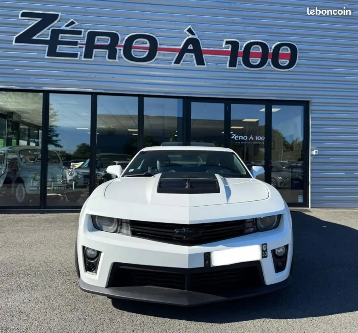 Chevrolet Camaro ZL1 580CH 6.2 V8 Blanc - 2