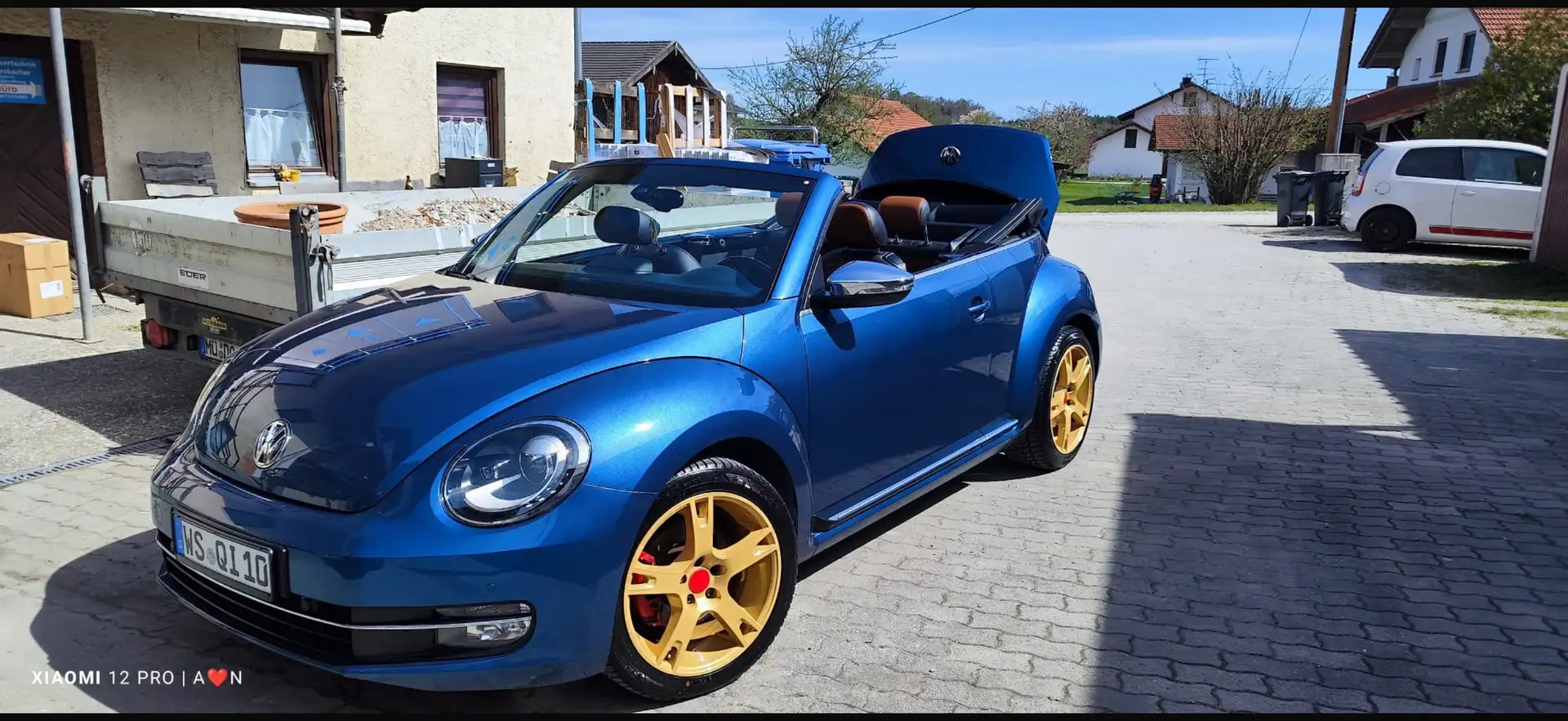 Volkswagen Beetle Exclusive Sport BMT Cabrio Blau - 2