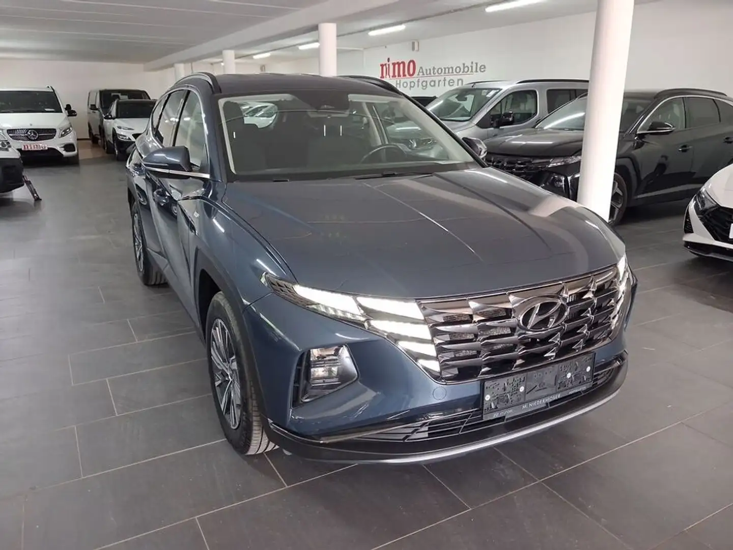 Hyundai TUCSON Smart Mild-Hybrid 4WD Blau - 2