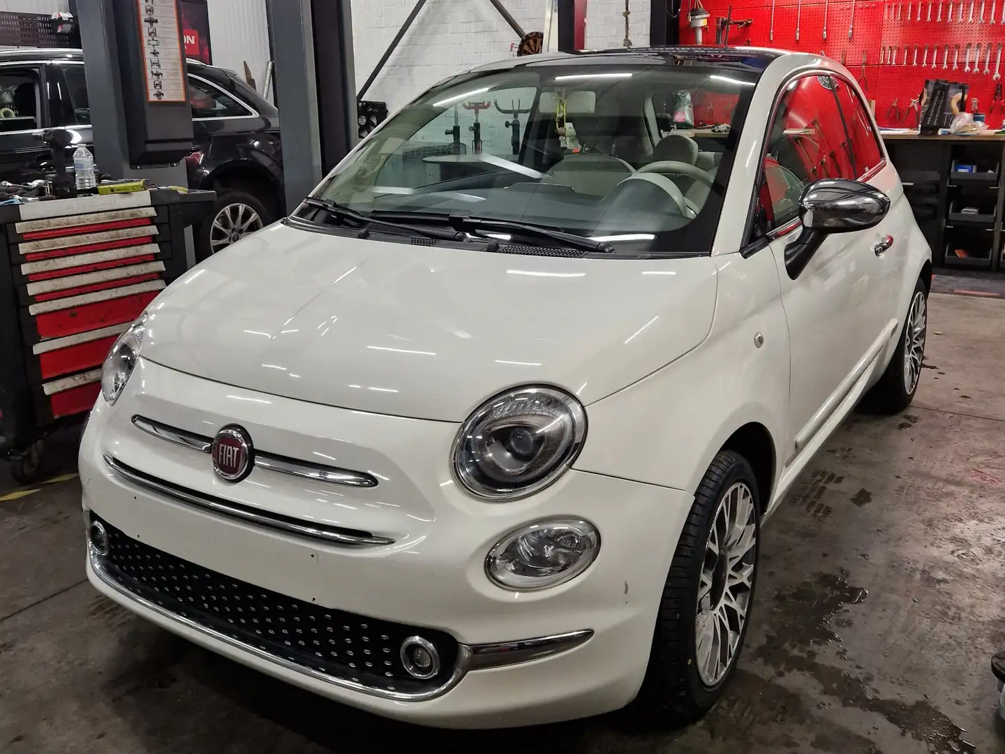 Fiat 500 500 1.2 8V Pop-Star Blanc - 1