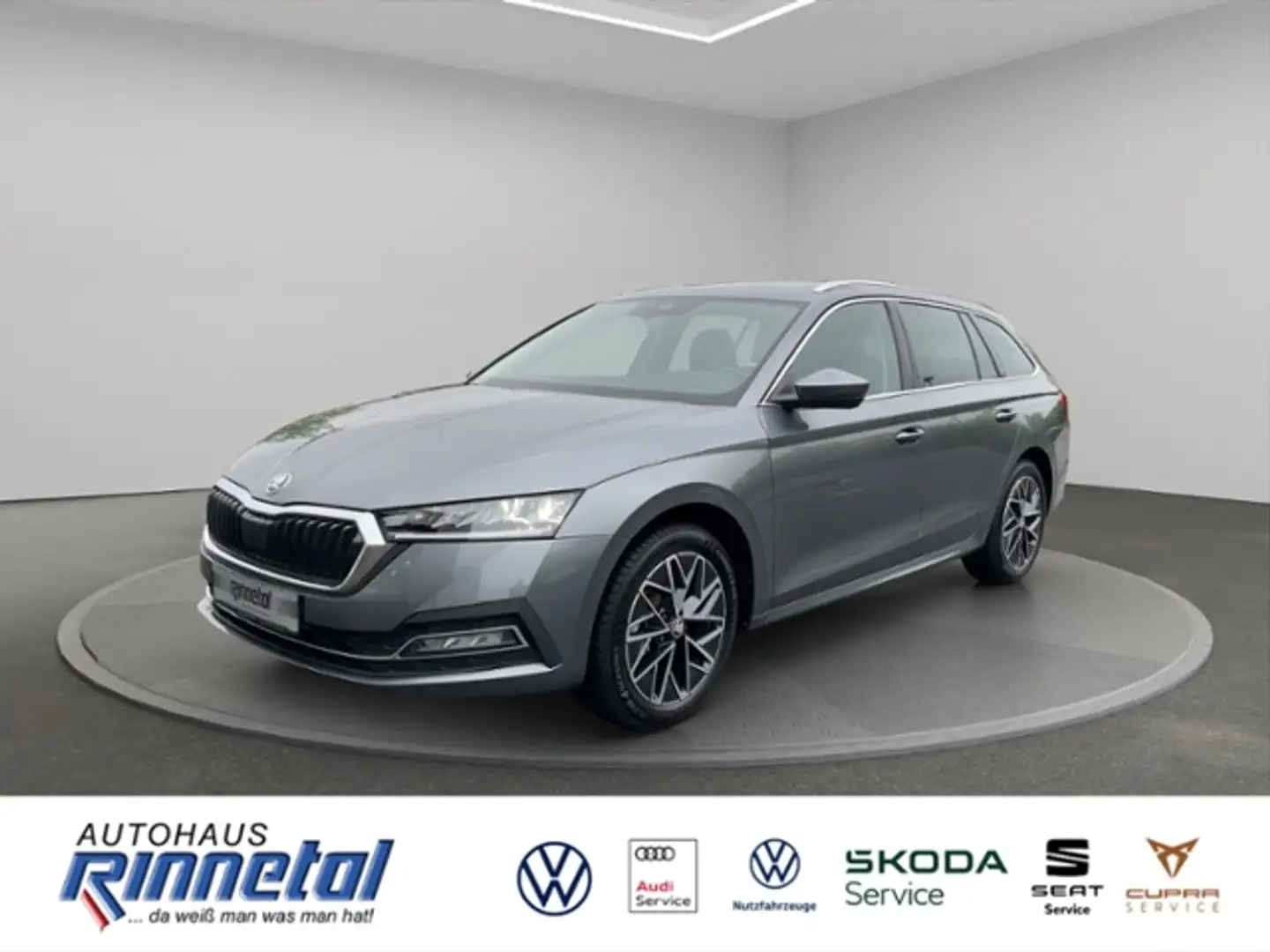 Skoda Octavia Combi 2.0 TDI DSG Style LED LICHT+COLUMBUS+KAMERA Grau - 1