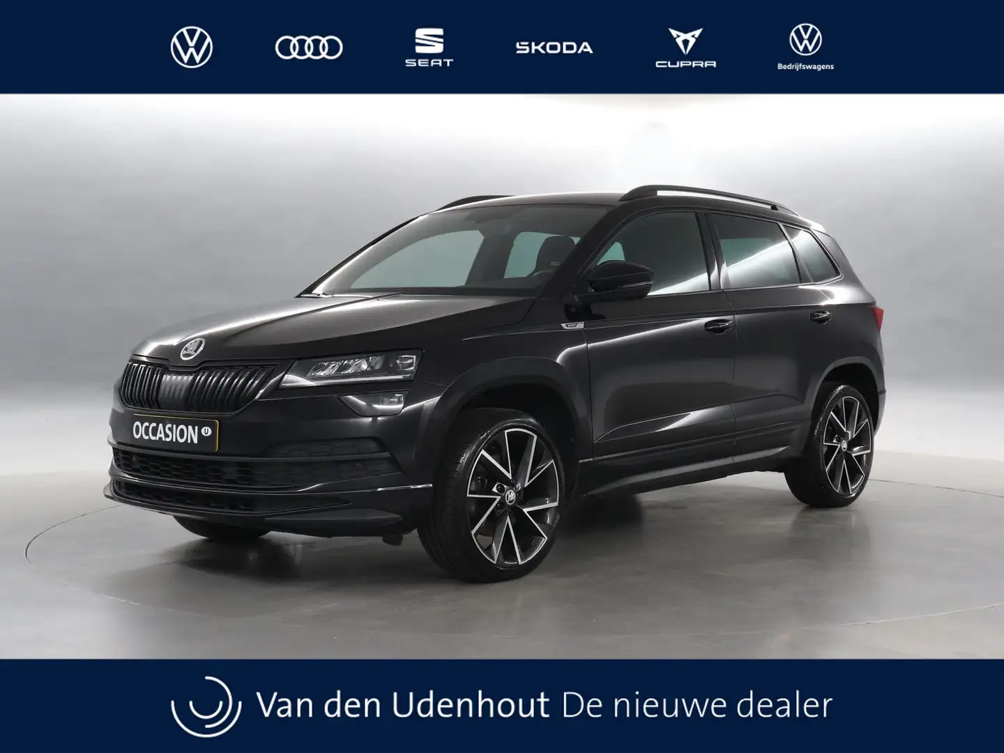 Skoda Karoq 1.5 TSI ACT Sportline Business / Navigatie / Stoel Noir - 1