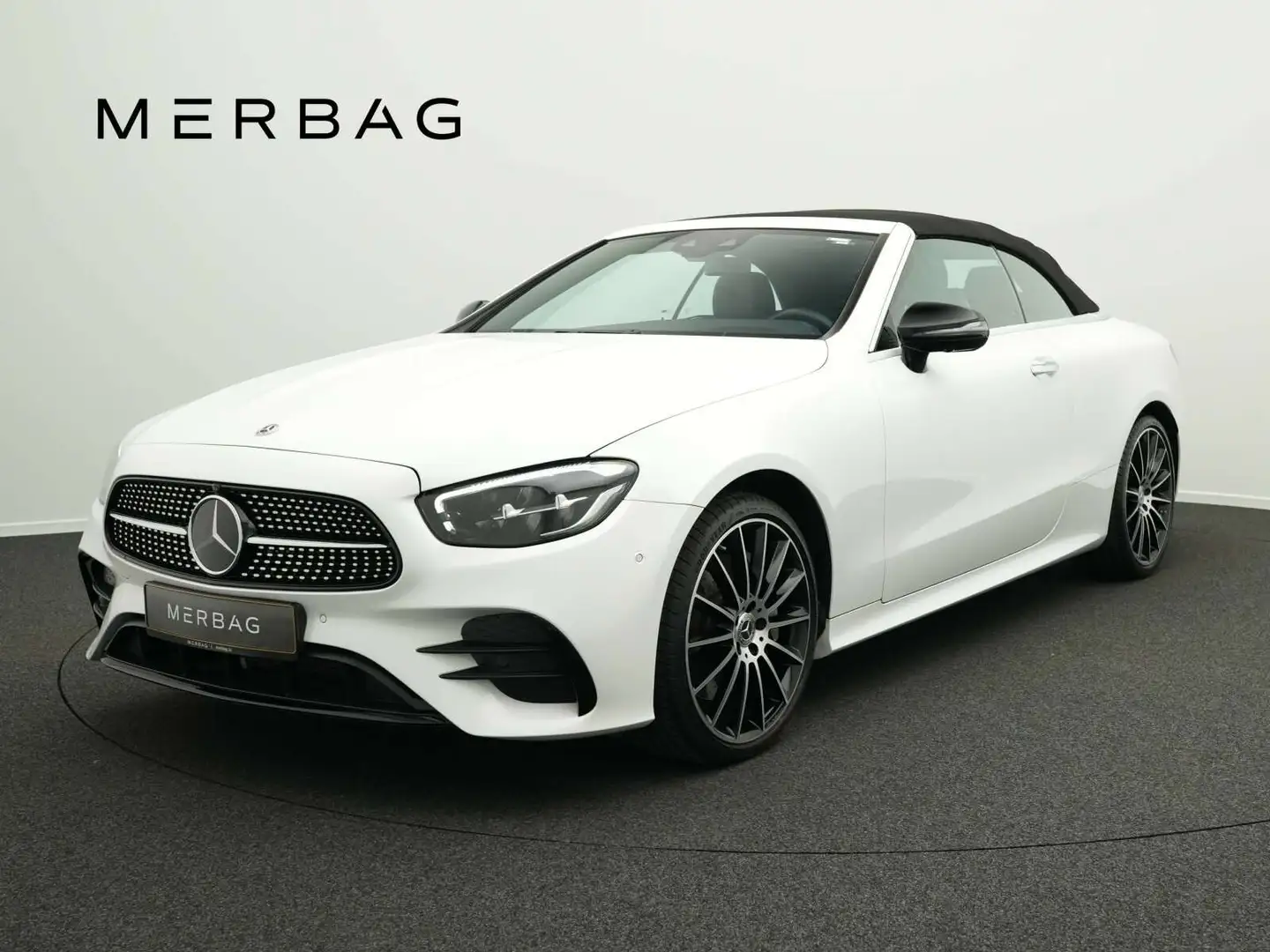 Mercedes-Benz E 450 E 450 4MATIC Cabriolet AMG-Line  AMG Line Navi/LED Blanc - 1
