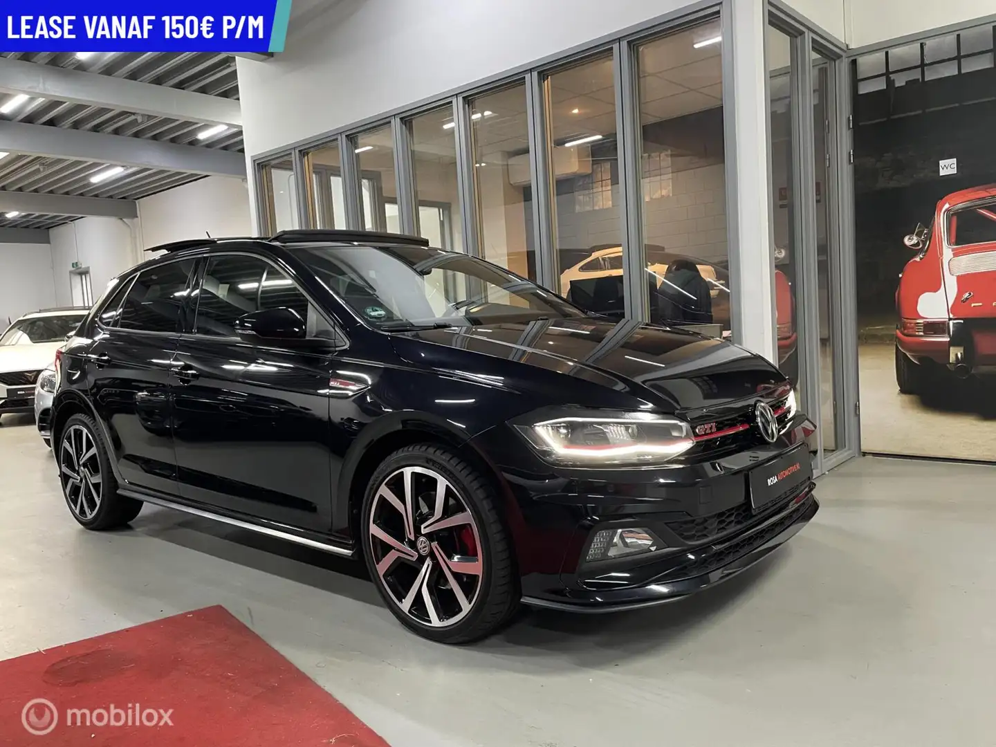 Volkswagen Polo GTI 2.0 TSI DSG PANORAMA LED VIRTUAL CARPLAY NAVI VIRT Zwart - 1