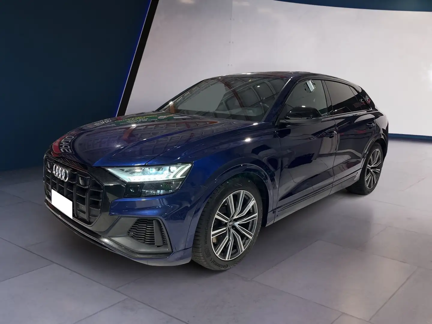 Audi Q8 I 2018 S 4.0 tfsi quattro tiptronic Bleu - 2