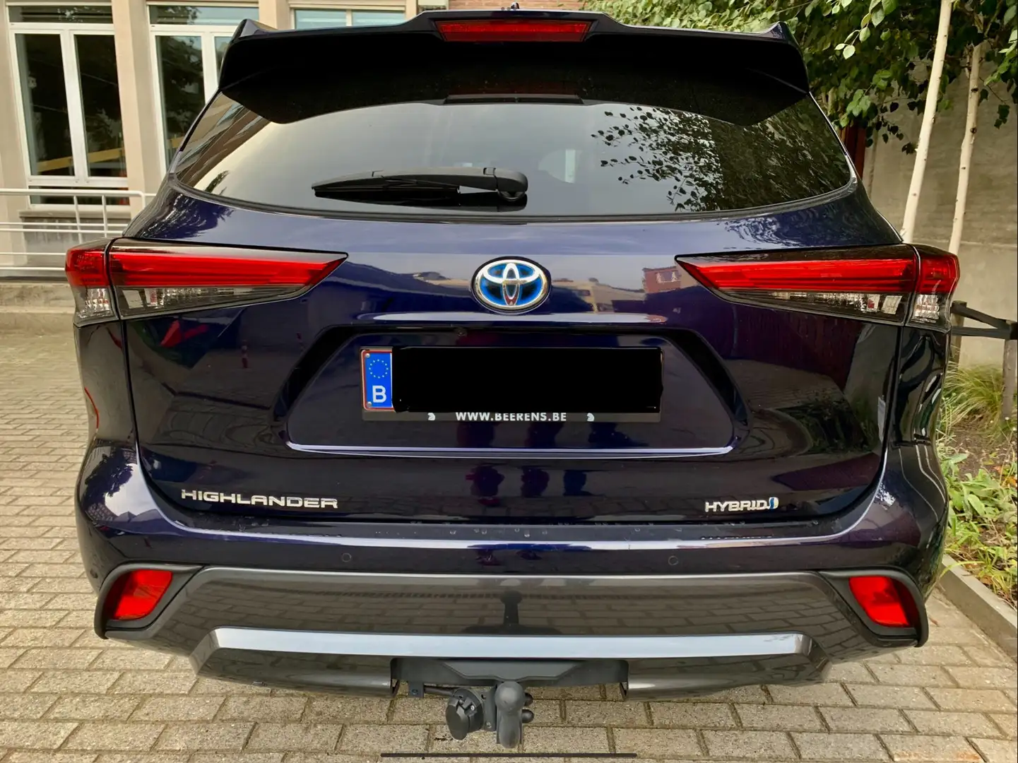 Toyota Highlander 2.5 Hybrid Luxury Синій - 2