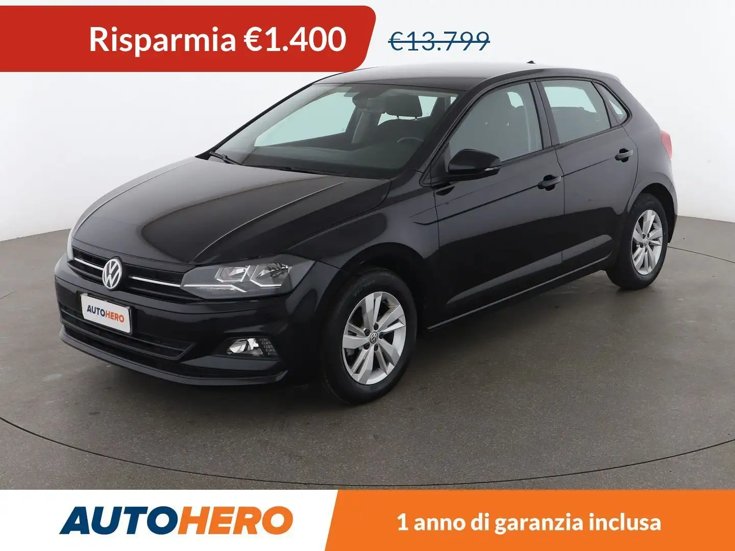 Volkswagen Polo 1.0 Comfortline Nero - 1
