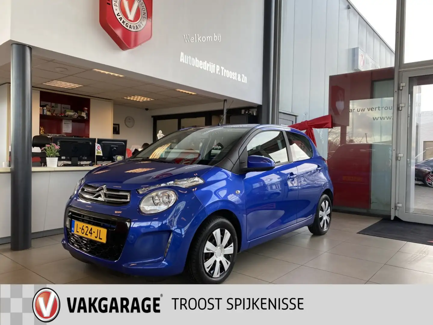 Citroen C1 1.0 VTi Feel,Apple Carplay/Android Auto,Achteruitr Blauw - 1
