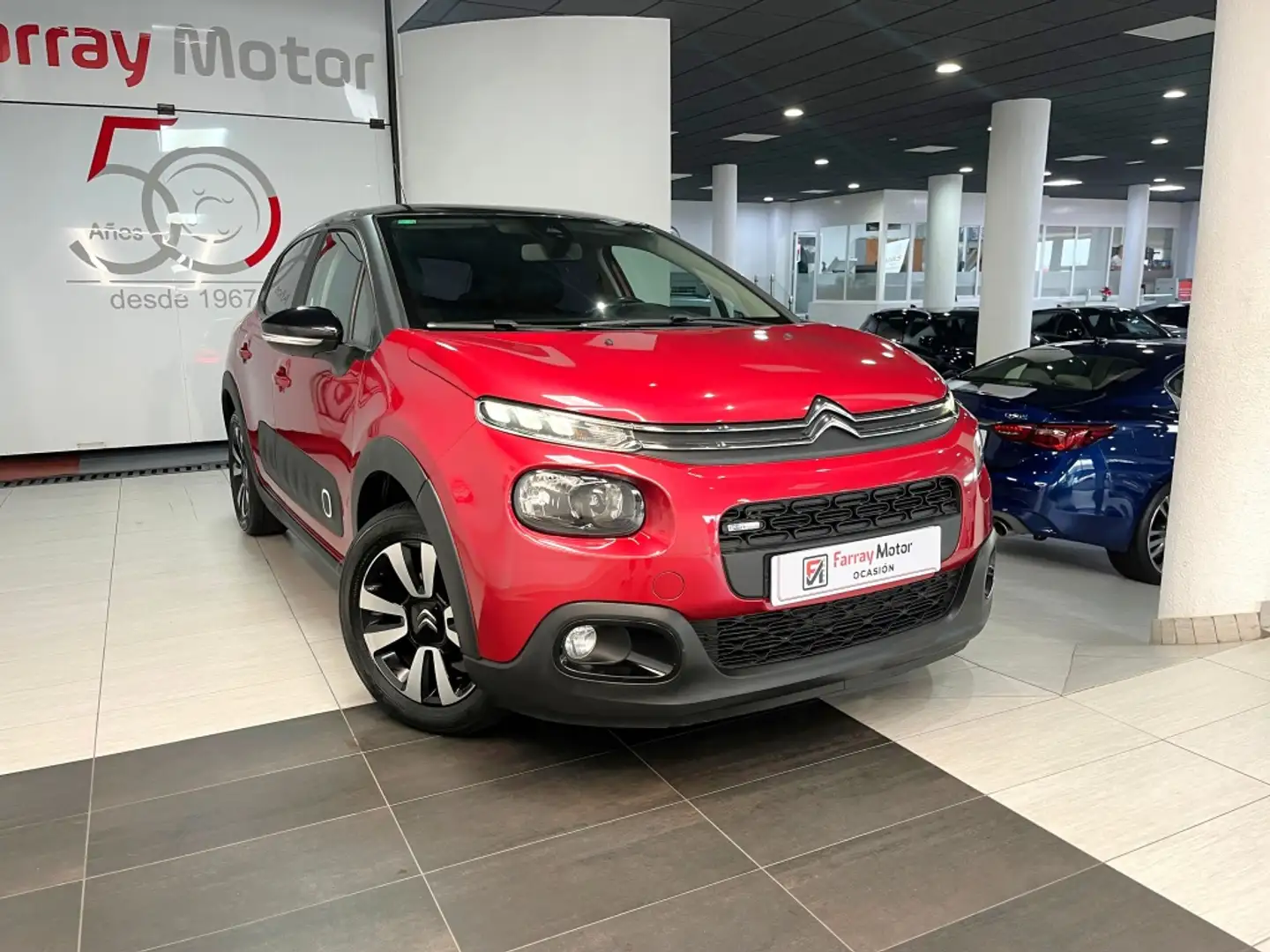 Citroen C3 PURETECH 82 FEEL Rojo - 2