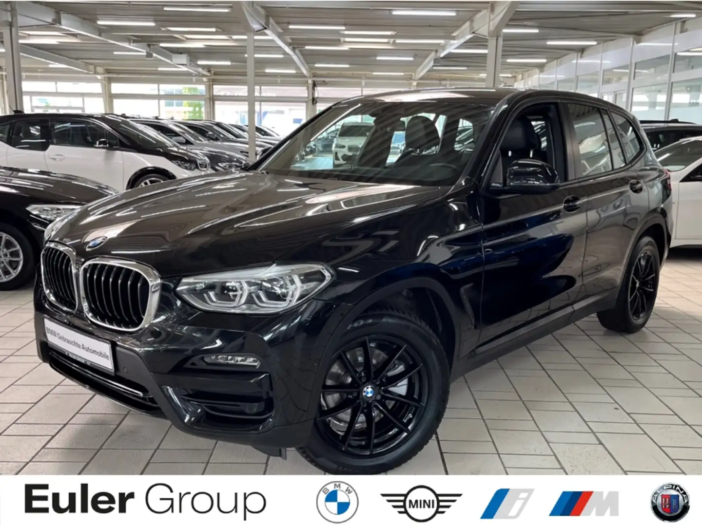 BMW X3 xDrive 20d A 18'' HUD AHK Navi LED DAB SHZ Komfzg Noir - 1