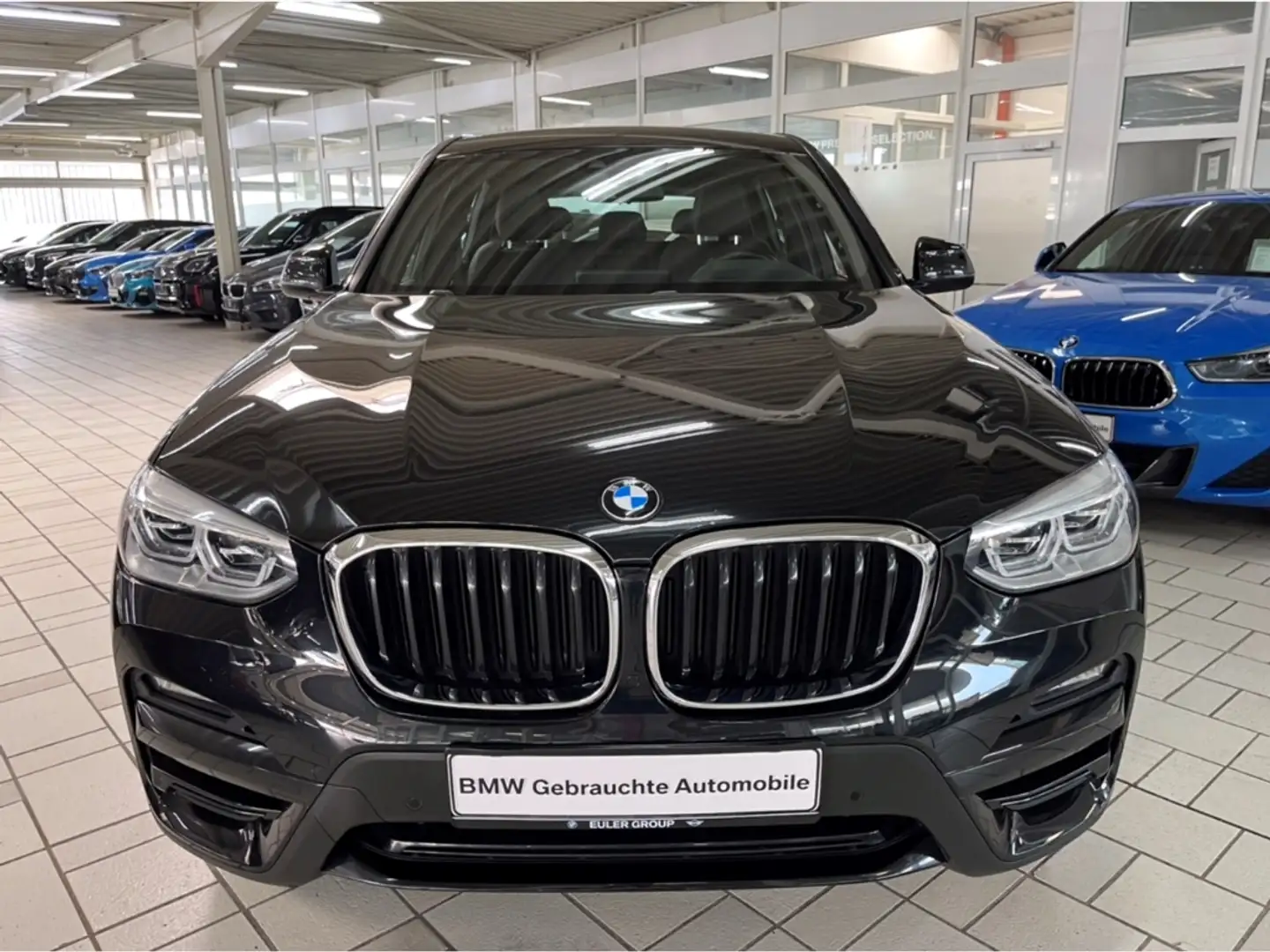 BMW X3 xDrive 20d A 18'' HUD AHK Navi LED DAB SHZ Komfzg Noir - 2