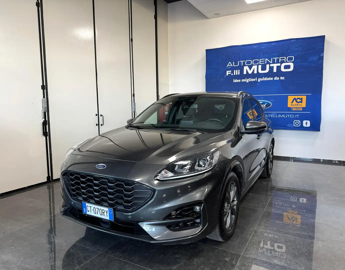 Ford Kuga 2.0 ecoblue ST-Line 2wd 120cv AUTOMATIVA IVA ESP. Grigio - 1
