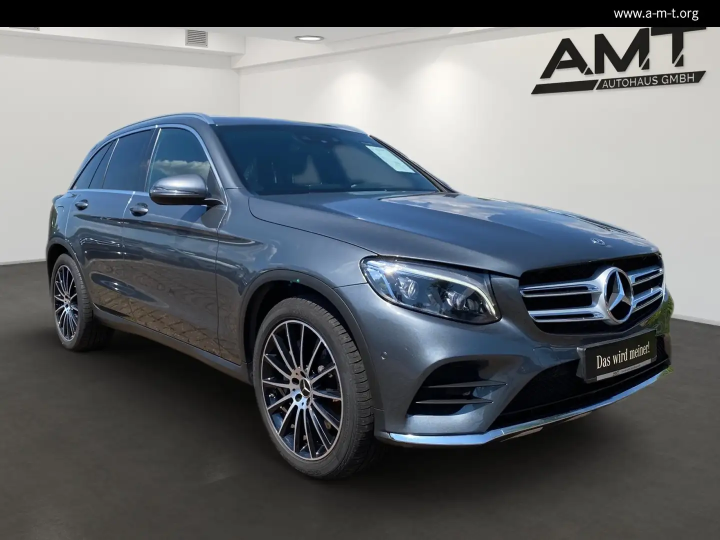 Mercedes-Benz GLC 350 GLC 350 d 4M AMG+AHK+LED+Headup+20" AMG Line Klima Gris - 2