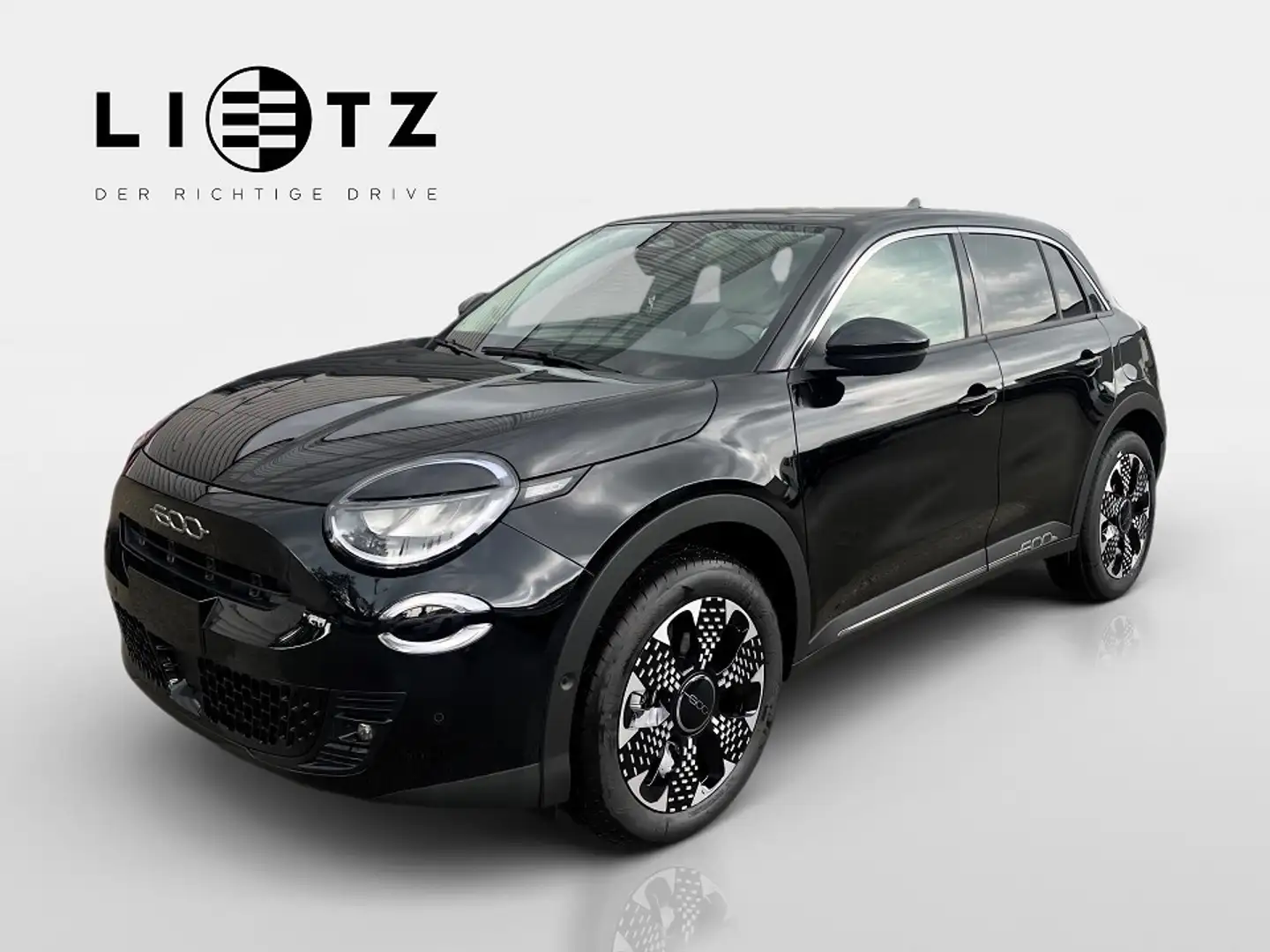 Fiat 600 Hybrid MY25-LA PRIMA T-Gen3 145 Schwarz - 1