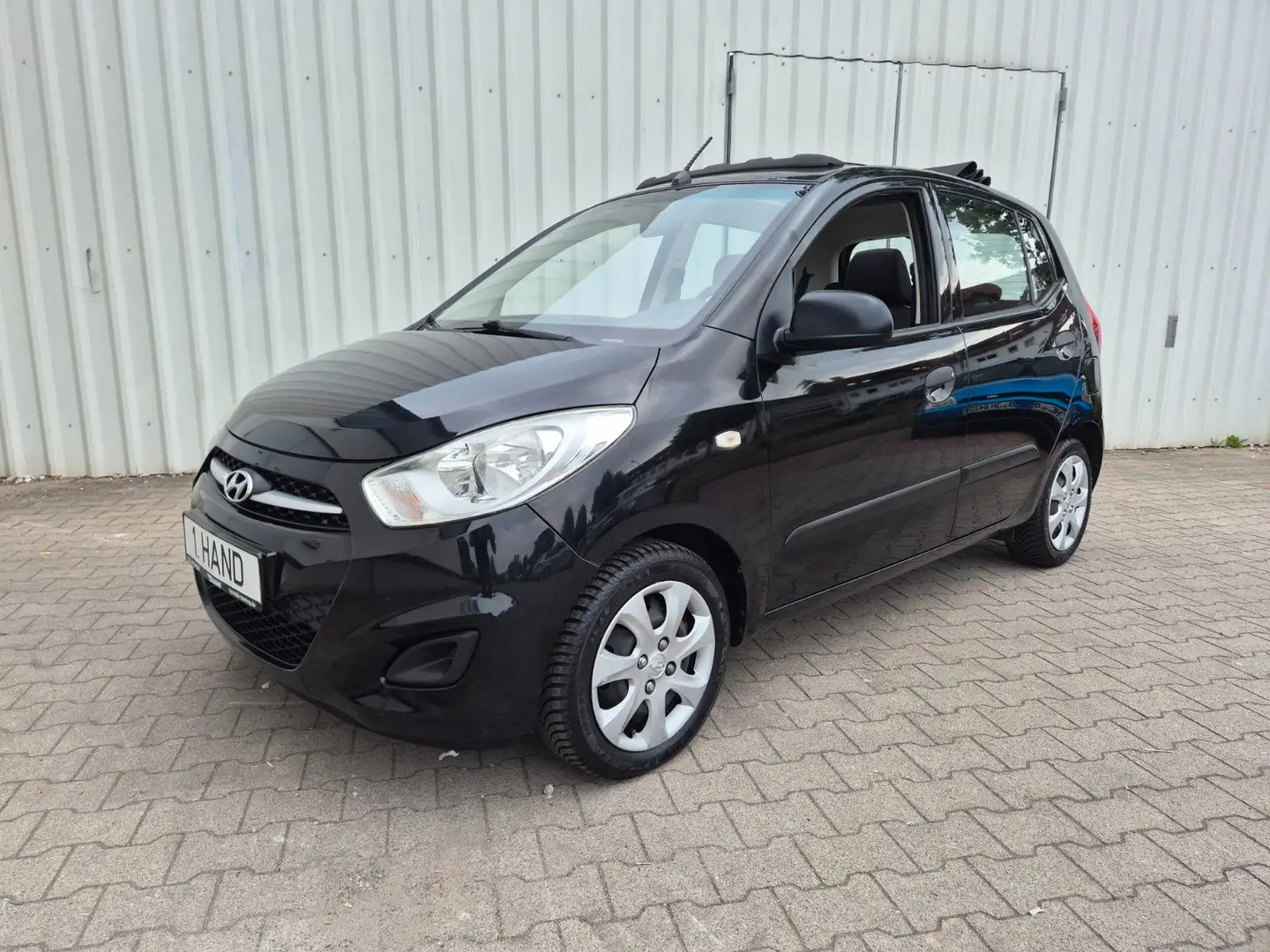 Hyundai i10 5 Star Edition - TÜV NEU - 1.HAND - FALTDACH Schwarz - 1