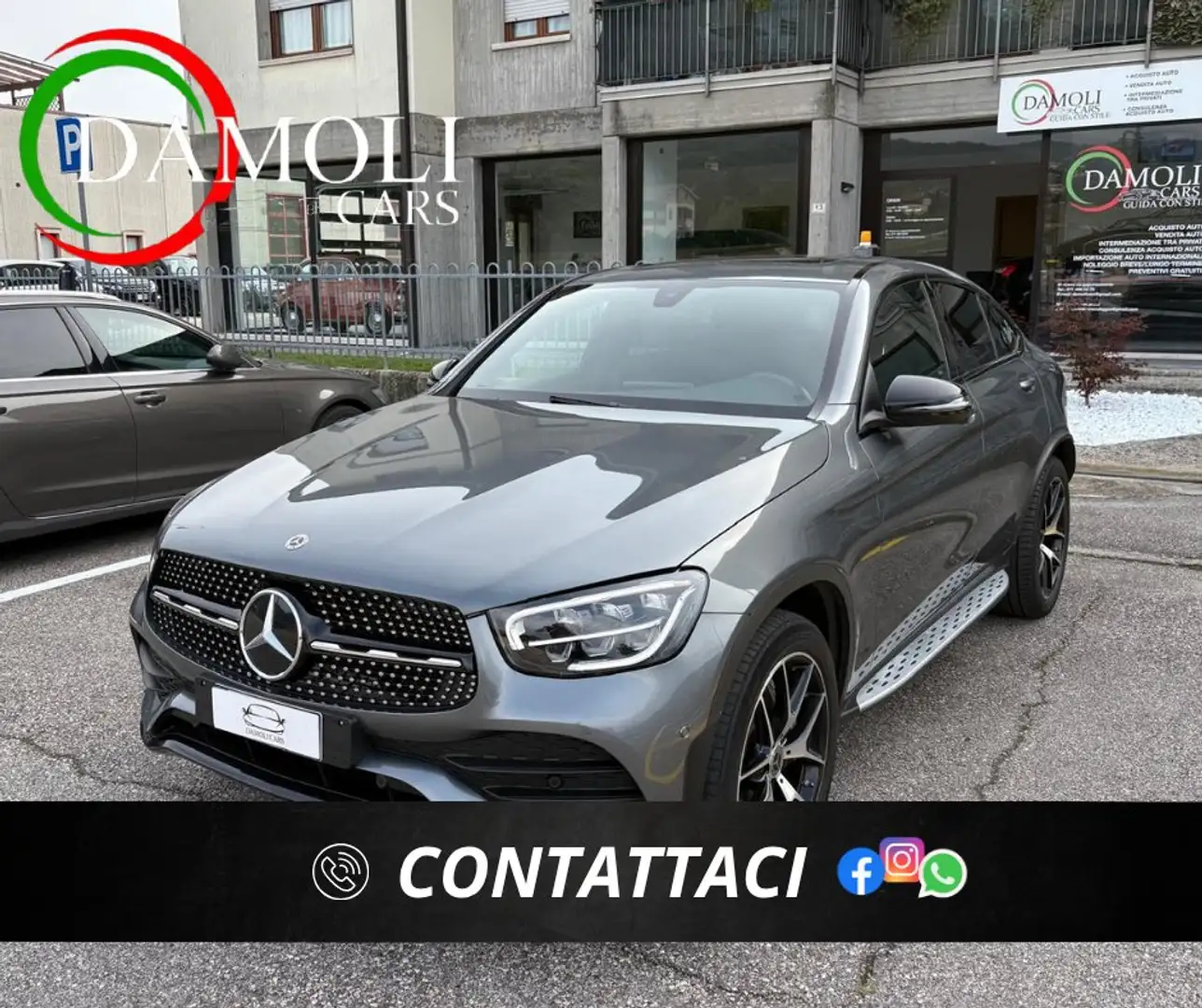 Mercedes-Benz GLC 220 GLC 220 d Night edition 4matic auto Grigio - 1