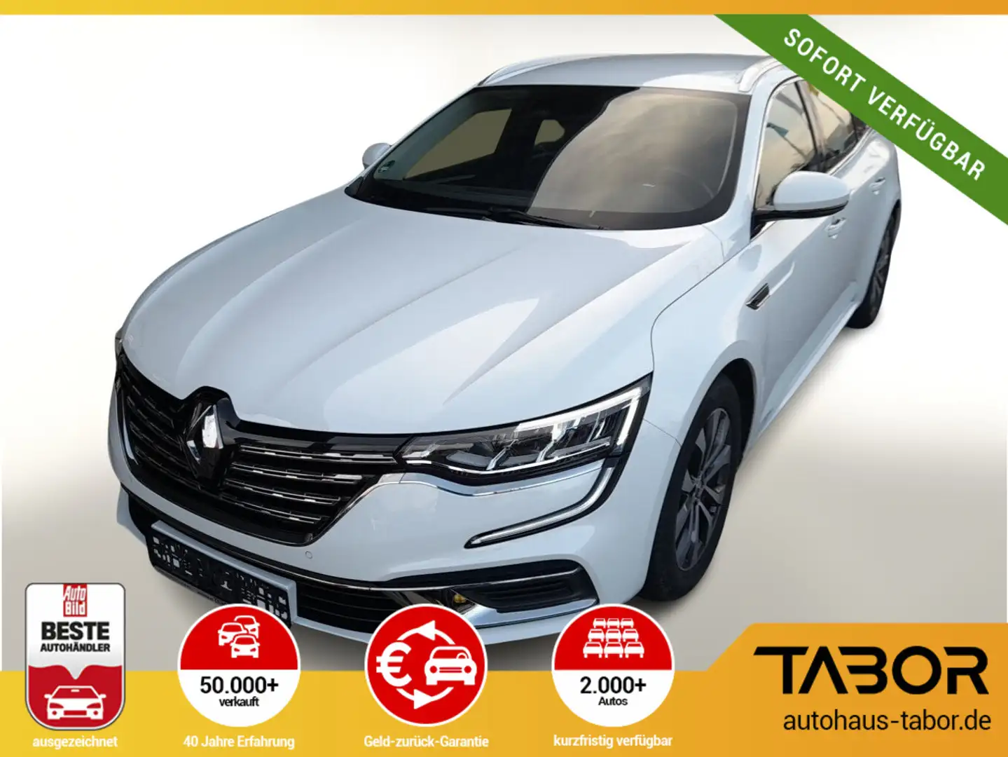 Renault Talisman Grandt TCe 160 EDC Zen LED PDC 17Z Weiß - 1