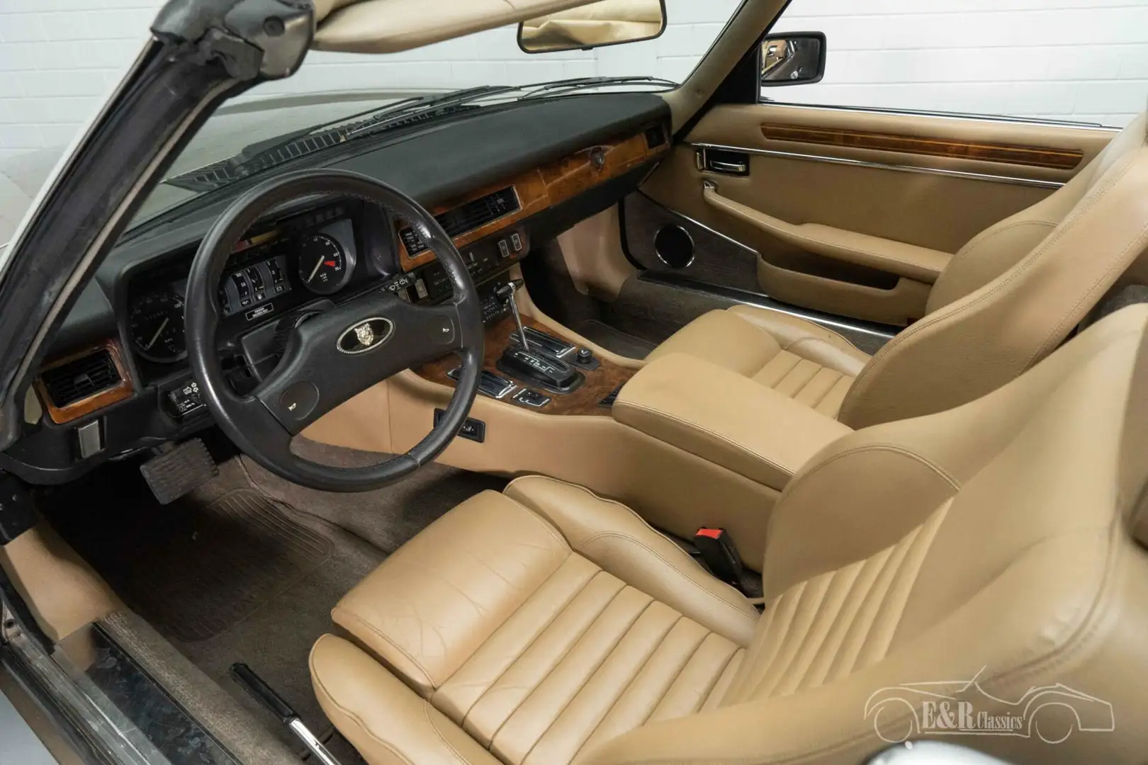 Jaguar XJS Cabriolet | Topstaat | Full options | V12 | 1989 Бежевий - 2