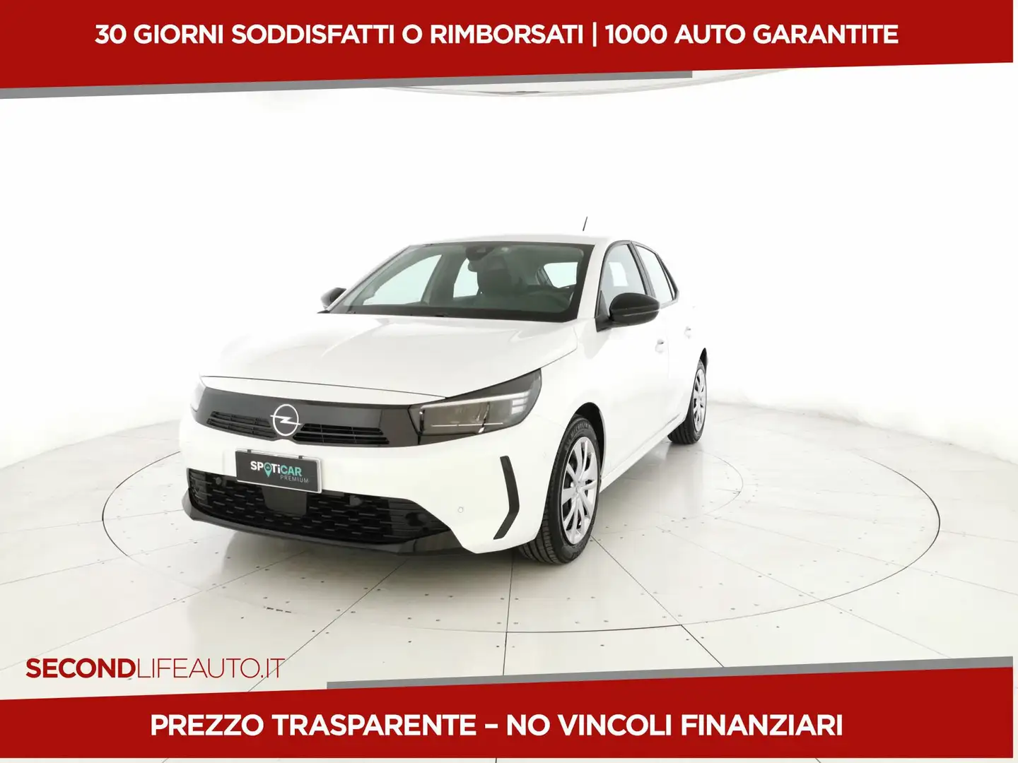 Opel Corsa 1.2 s&s 75cv Weiß - 1