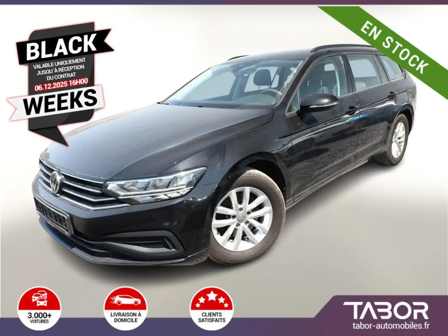 Volkswagen Passat Variant 1.6 TDI 120 DSG AppCo Noir - 1