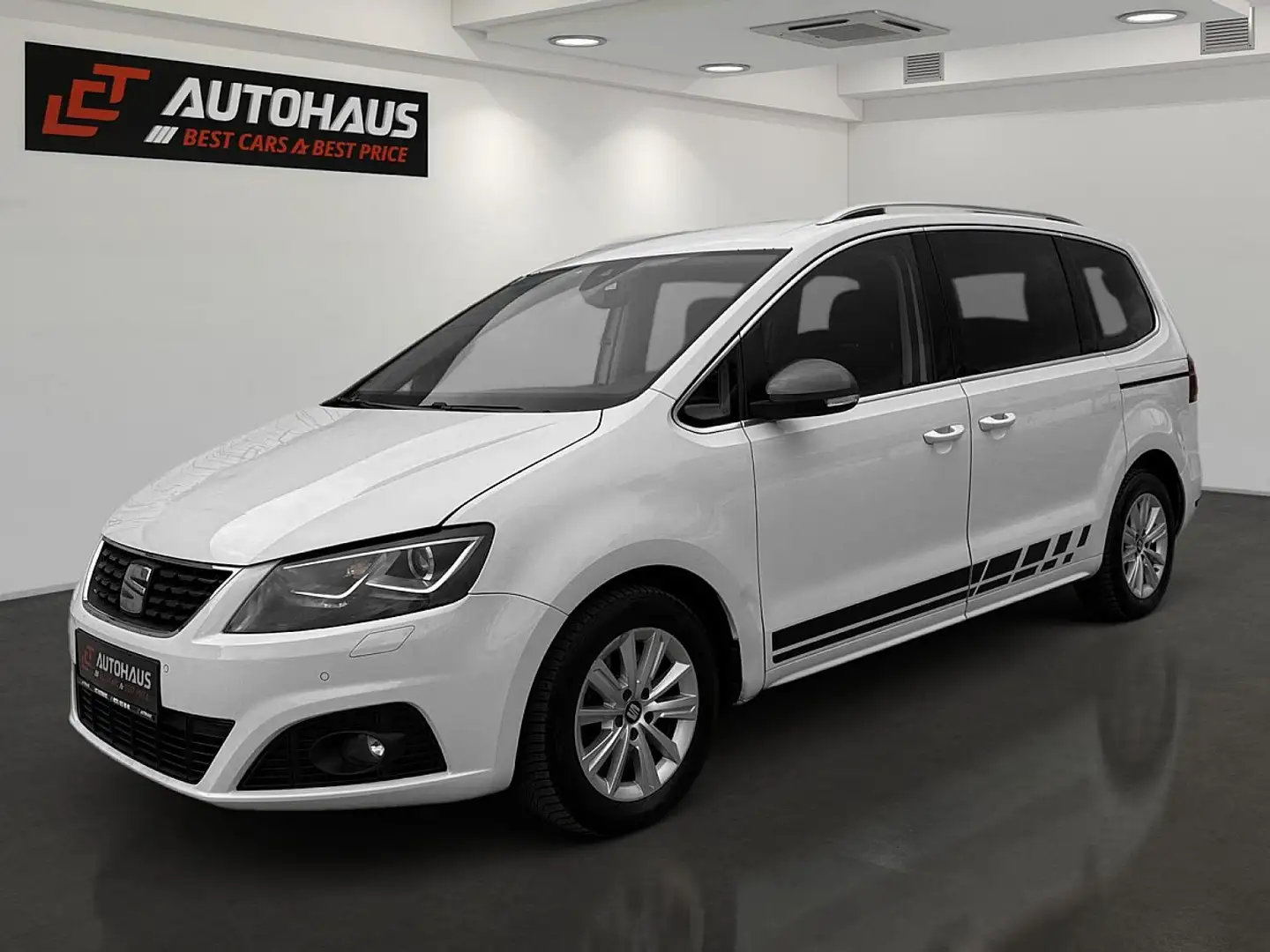 SEAT Alhambra FR 2,0 TDI DSG | TOP AUSSTATTUNG | 7-SITZE | Weiß - 1