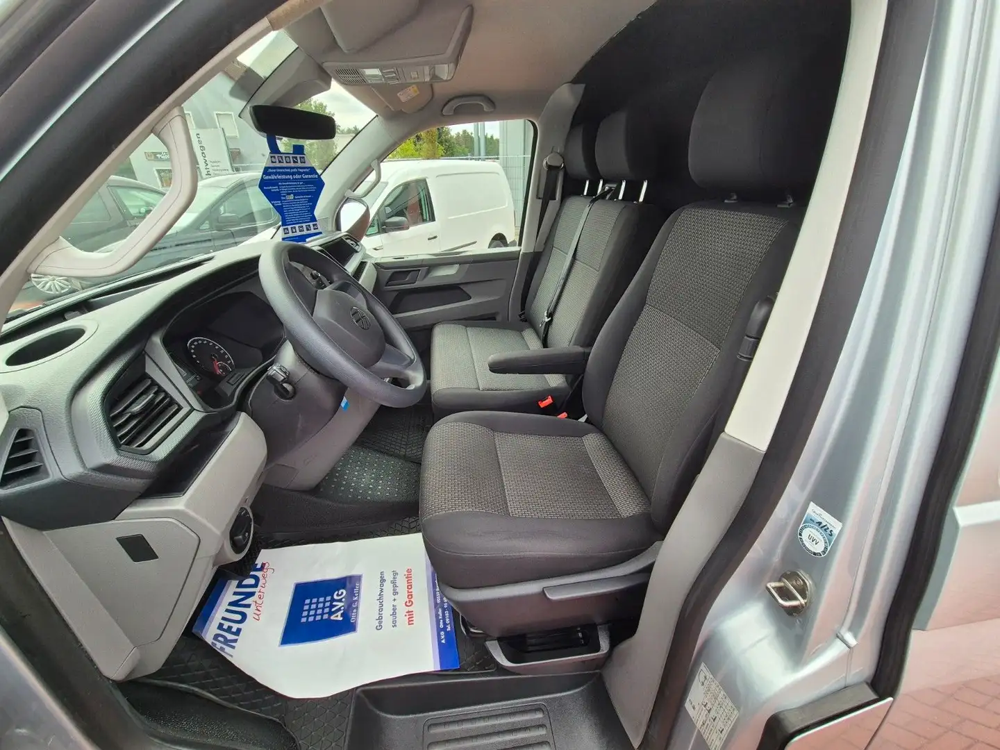 Volkswagen T6 Transporter T6.1 DSG, 2,0 TDI, 2x Schiebetür, LED Navi Parkg Argent - 2