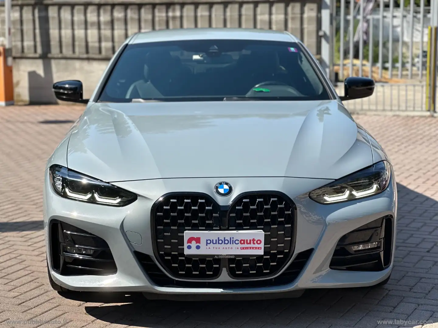 BMW 420 420d 48V Coupé Msport Gris - 2