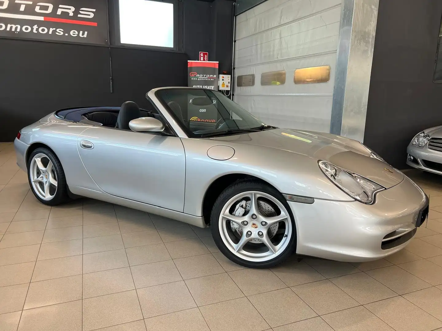 Porsche 996 911 Carrera 4 3.6 Cabrio 320CV 70000KM ! MANUALE ! Argento - 2