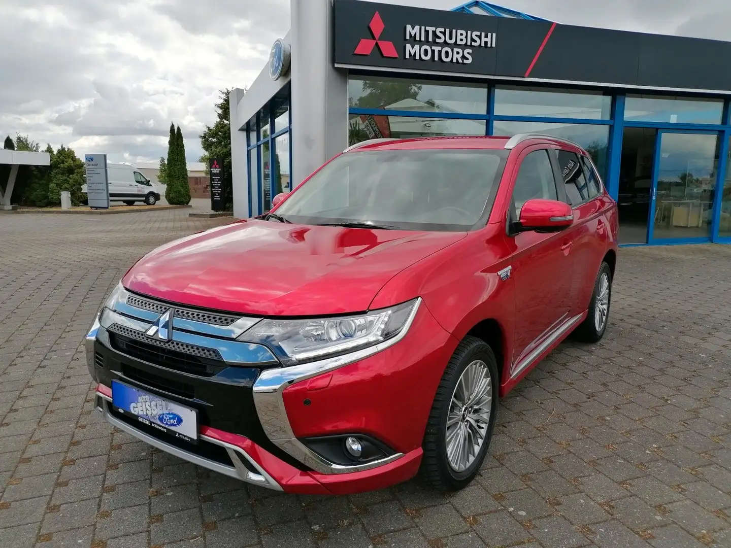 Mitsubishi Outlander PHEV Basis 4WD,Navi.Kamera.PDC.Sitzh. Rojo - 1