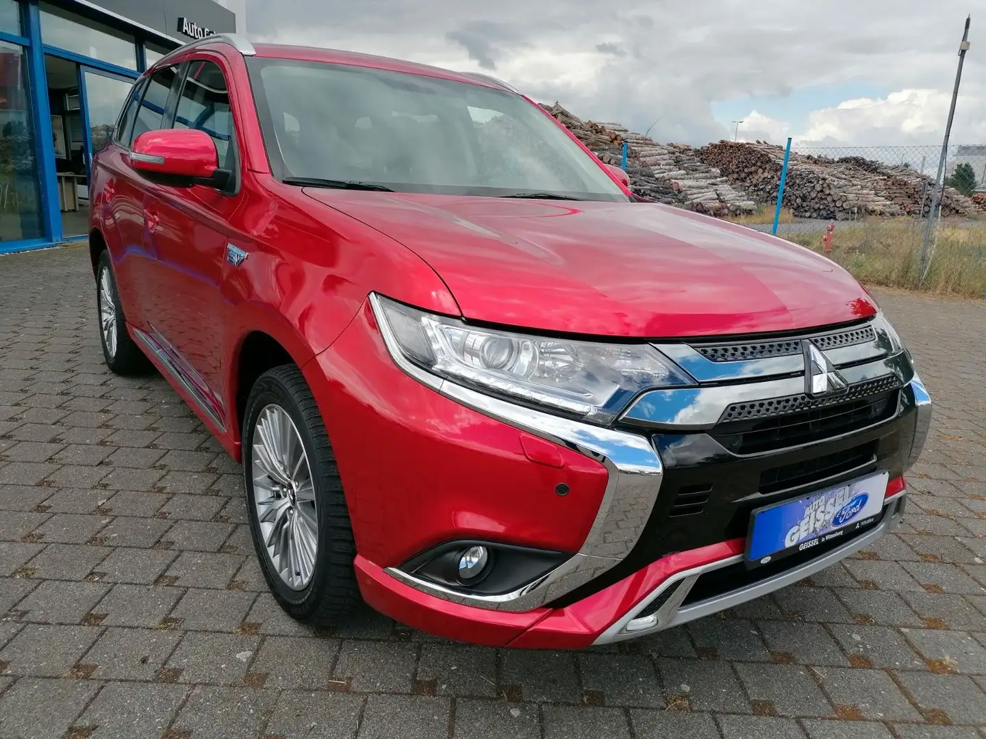 Mitsubishi Outlander PHEV Basis 4WD,Navi.Kamera.PDC.Sitzh. Rojo - 2