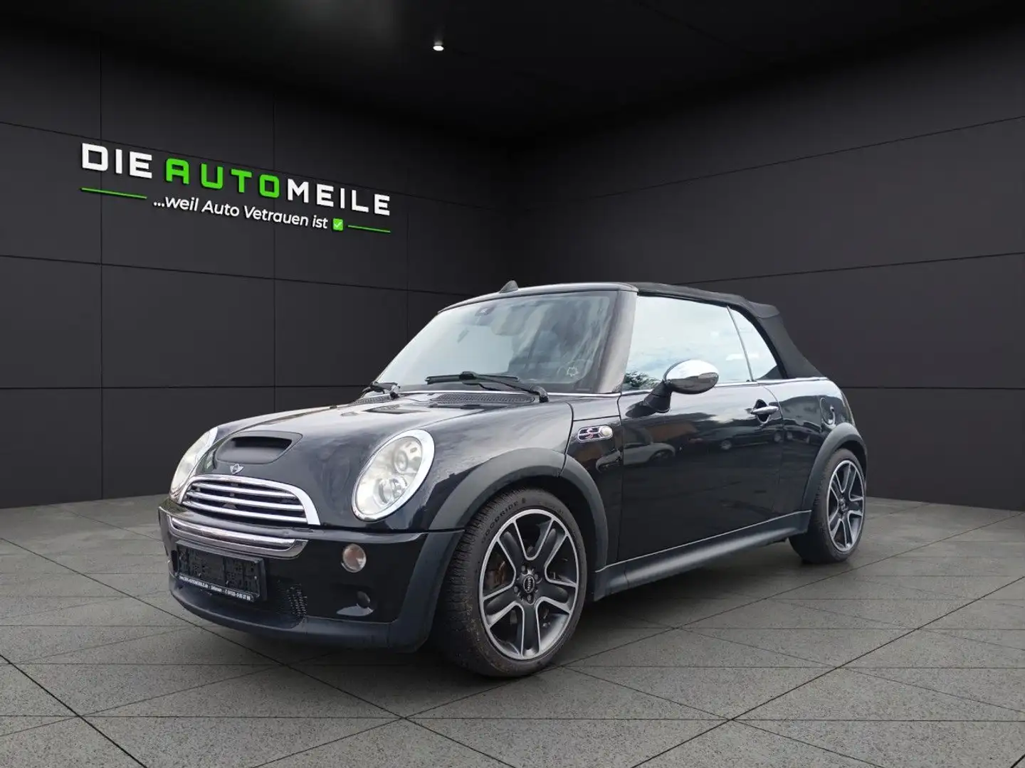 MINI Cooper S Cabrio Cooper S Klima Xenon Navi Leder Noir - 1