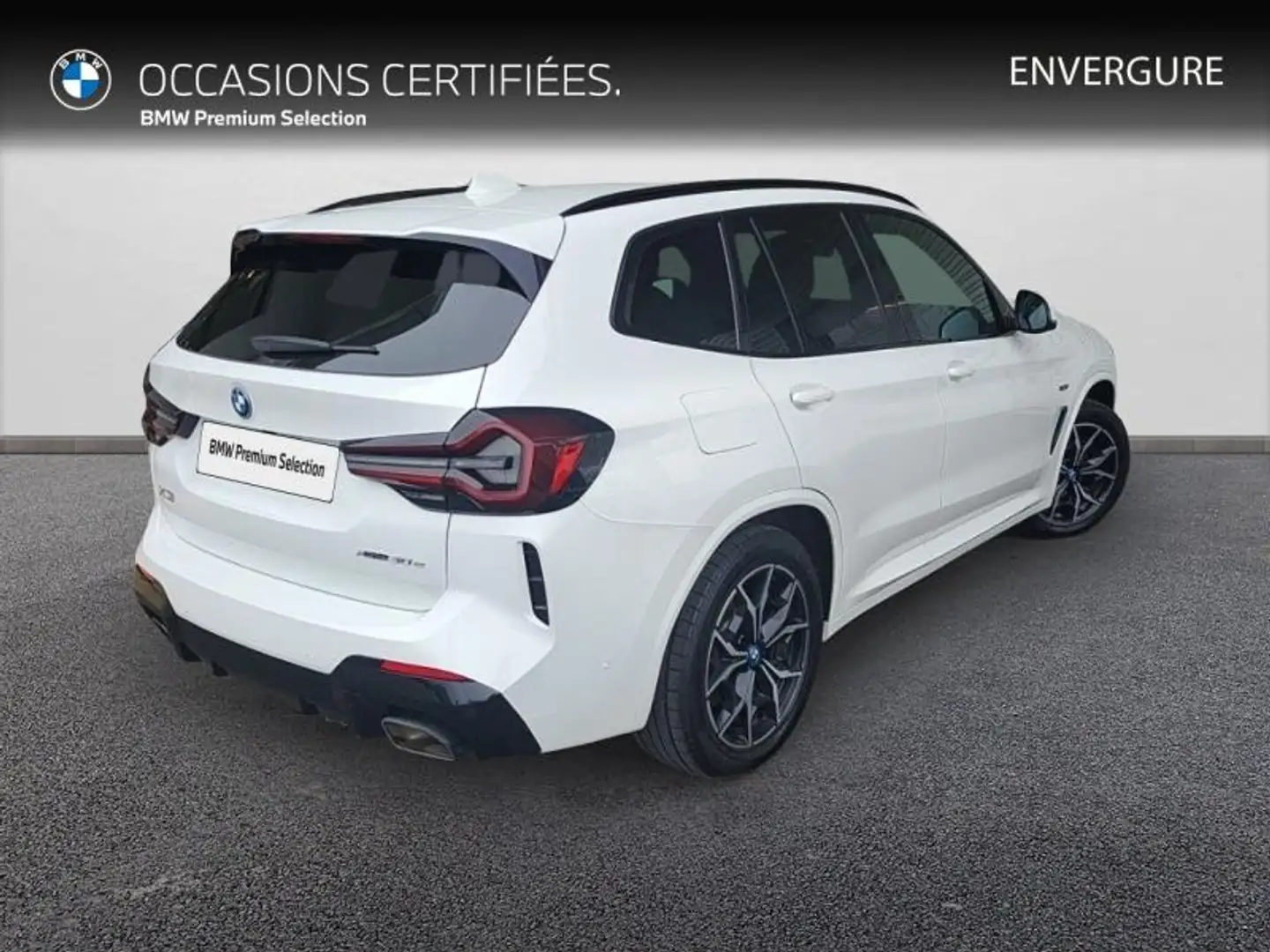 BMW X3 xDrive30e 292ch M Sport Blanc - 2