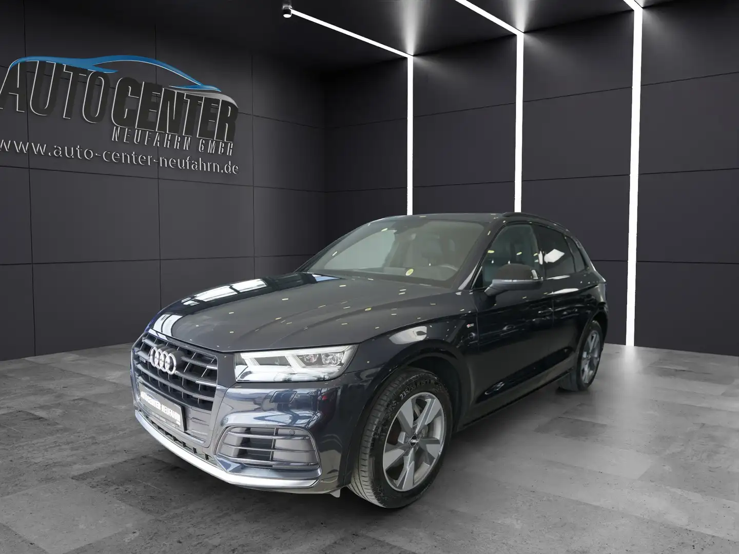 Audi Q5 40 TDI quattro+3x S LINE+NAVI+KAMERA+AHK Blauw - 1