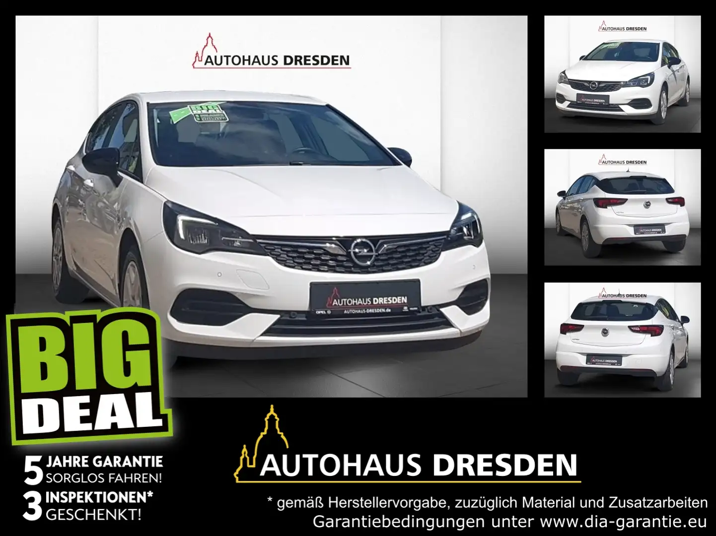 Opel Astra K 1.2 Turbo *LED*DAB*PDC*SHZ* Blanco - 1