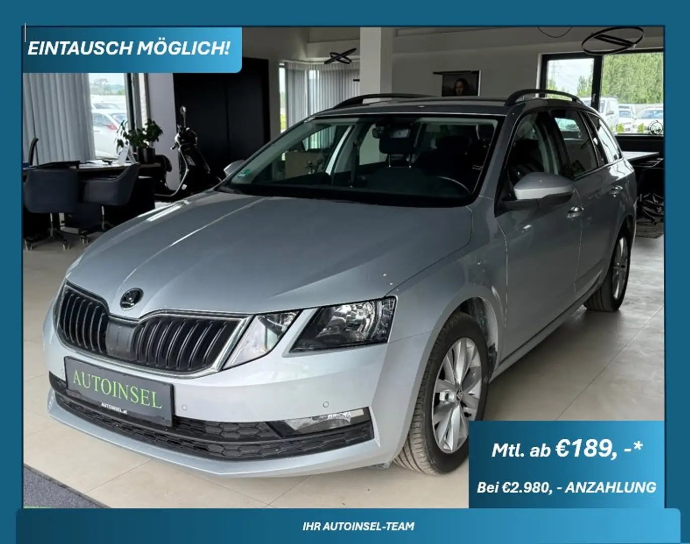 Skoda Octavia Ambition Navi, Tempomat, PDC, SHZG Grau - 1